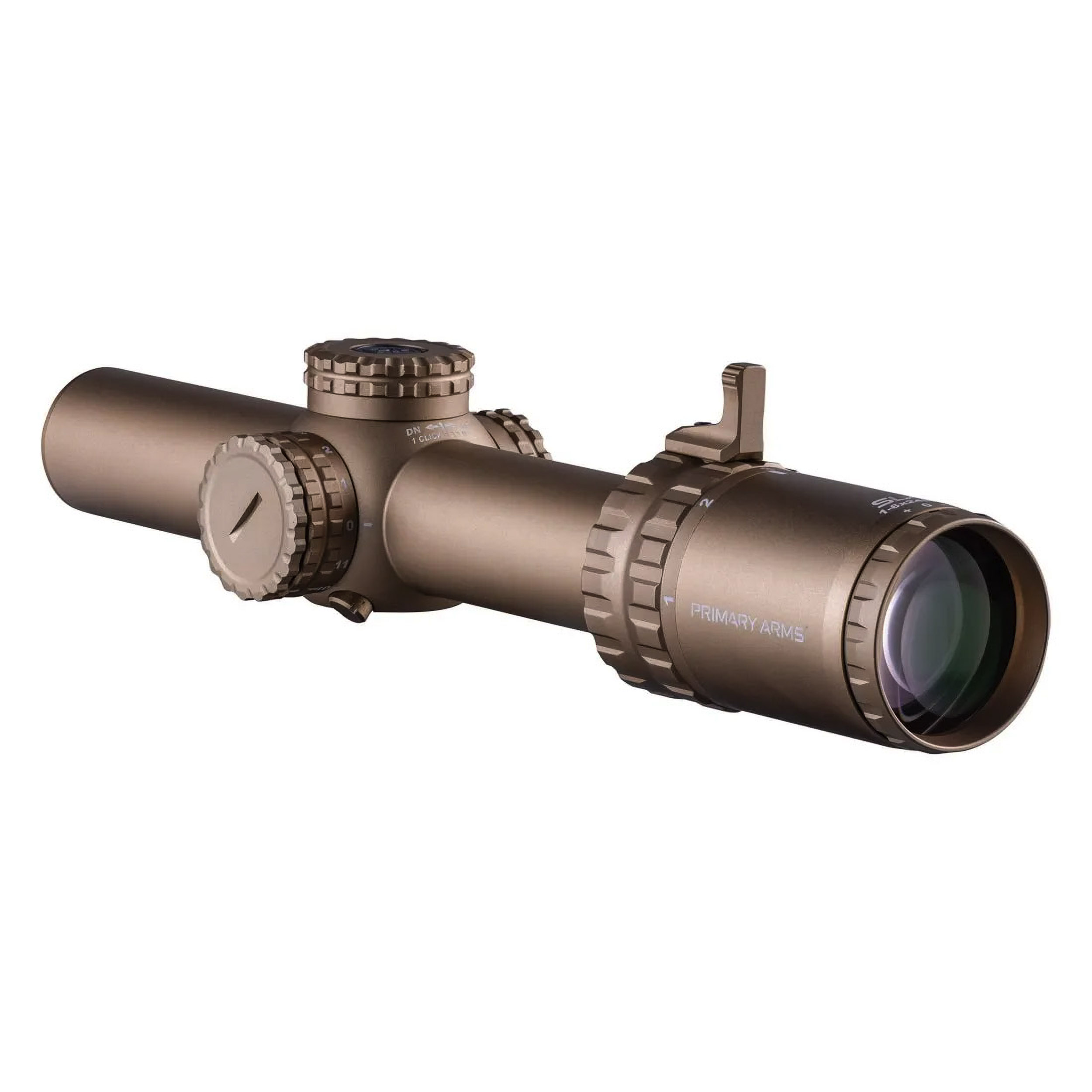 Luneta celownicza Primary Arms SLx 1-6x24mm SFP Gen IV - Green Illuminated ACSS Nova Fiber Wire Reticle FDE - obrazek 2