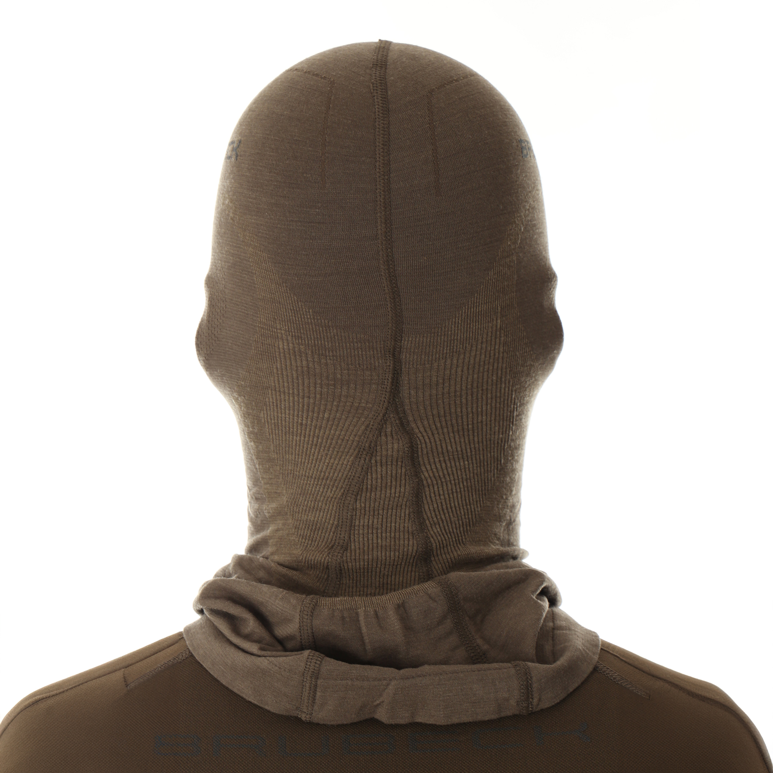 Kominiarka Brubeck Ranger Wool wełniana khaki L/XL - obrazek 3