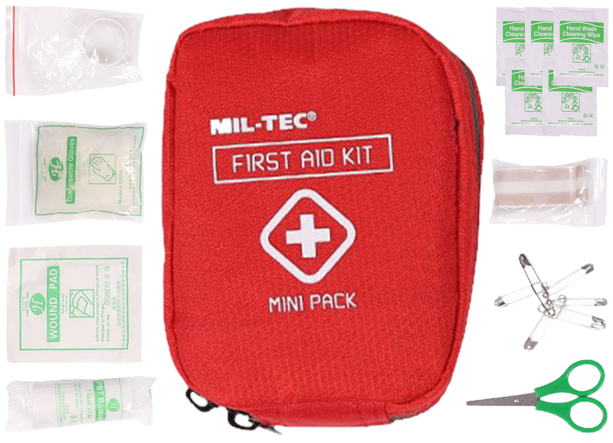 Apteczka Mil-Tec mini czerwona - obrazek 6