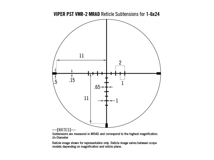Luneta celownicza Vortex Viper PST II 1-6x24 - obrazek 8