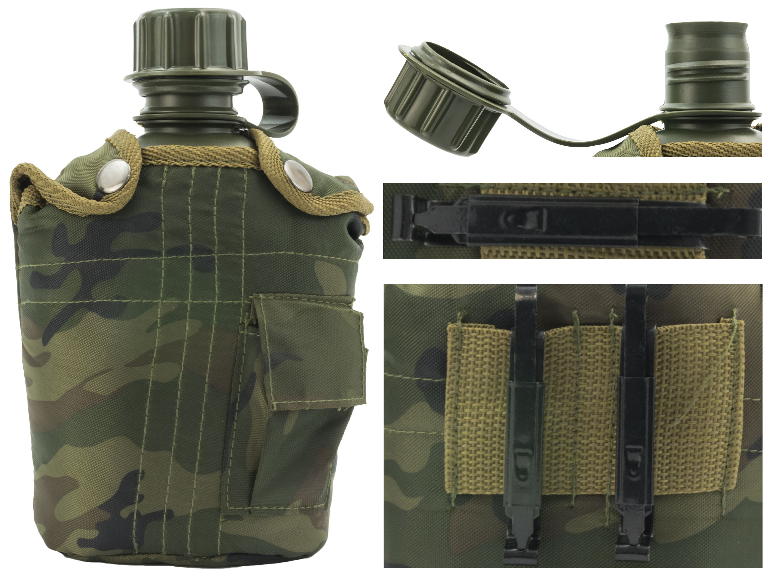 Manierka w pokrowcu MFH - woodland - obrazek 5