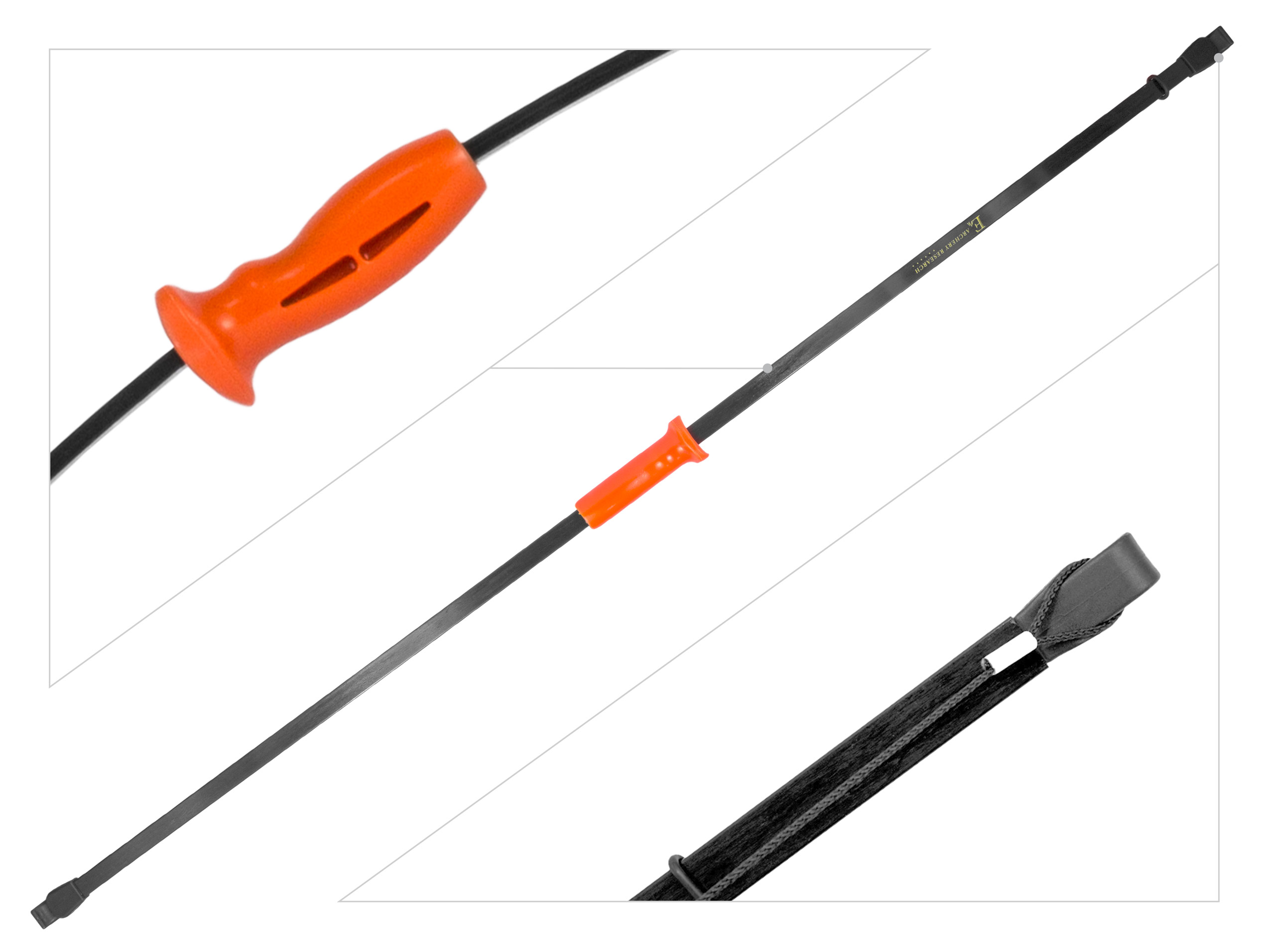 Łuk rekreacyjny dla dzieci i młodzieży Ek Crusader 12 lb 45" czarny - obrazek 2