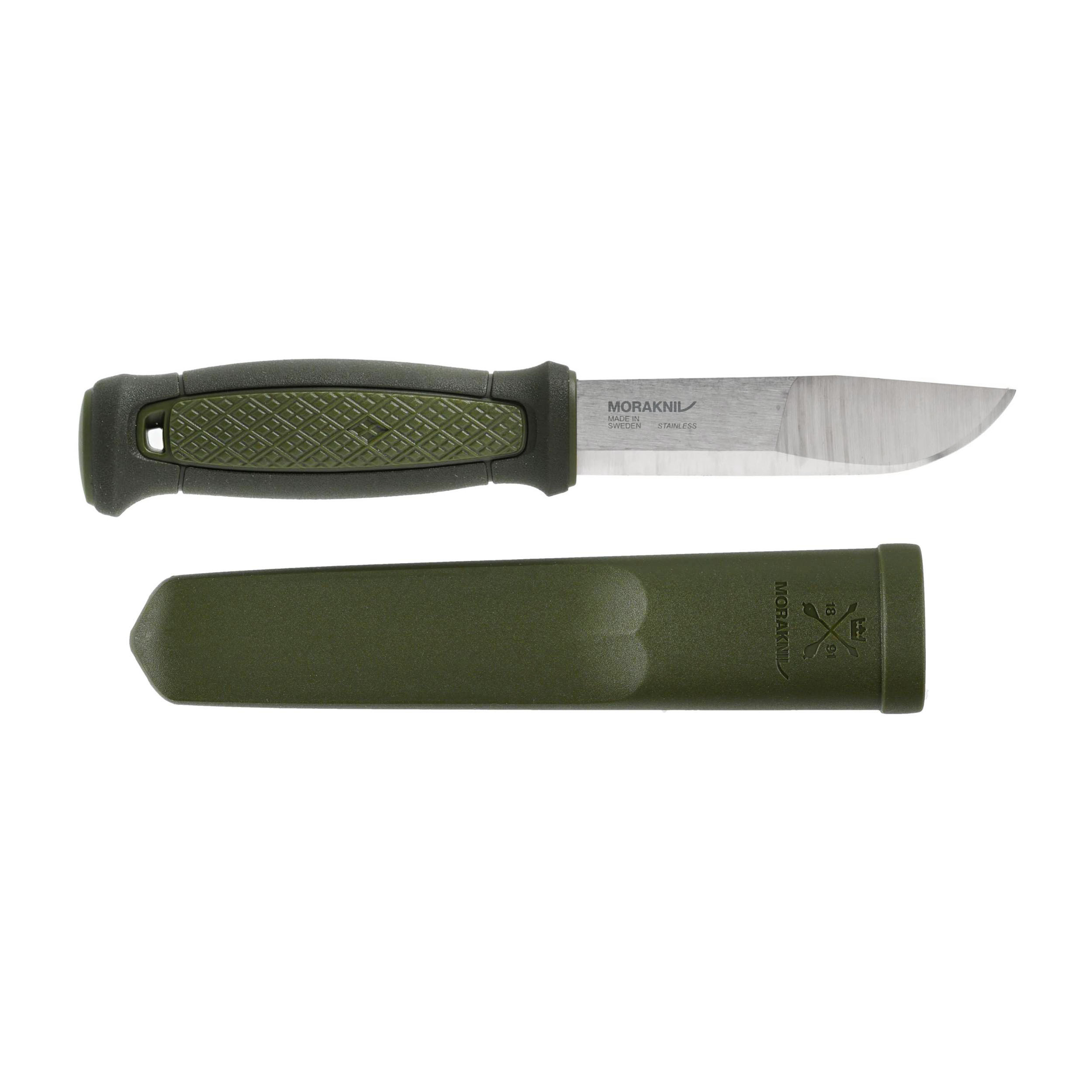 Nóż Morakniv Kansbol z zestawem przetrwania zielony stal nierdzewna - obrazek 4