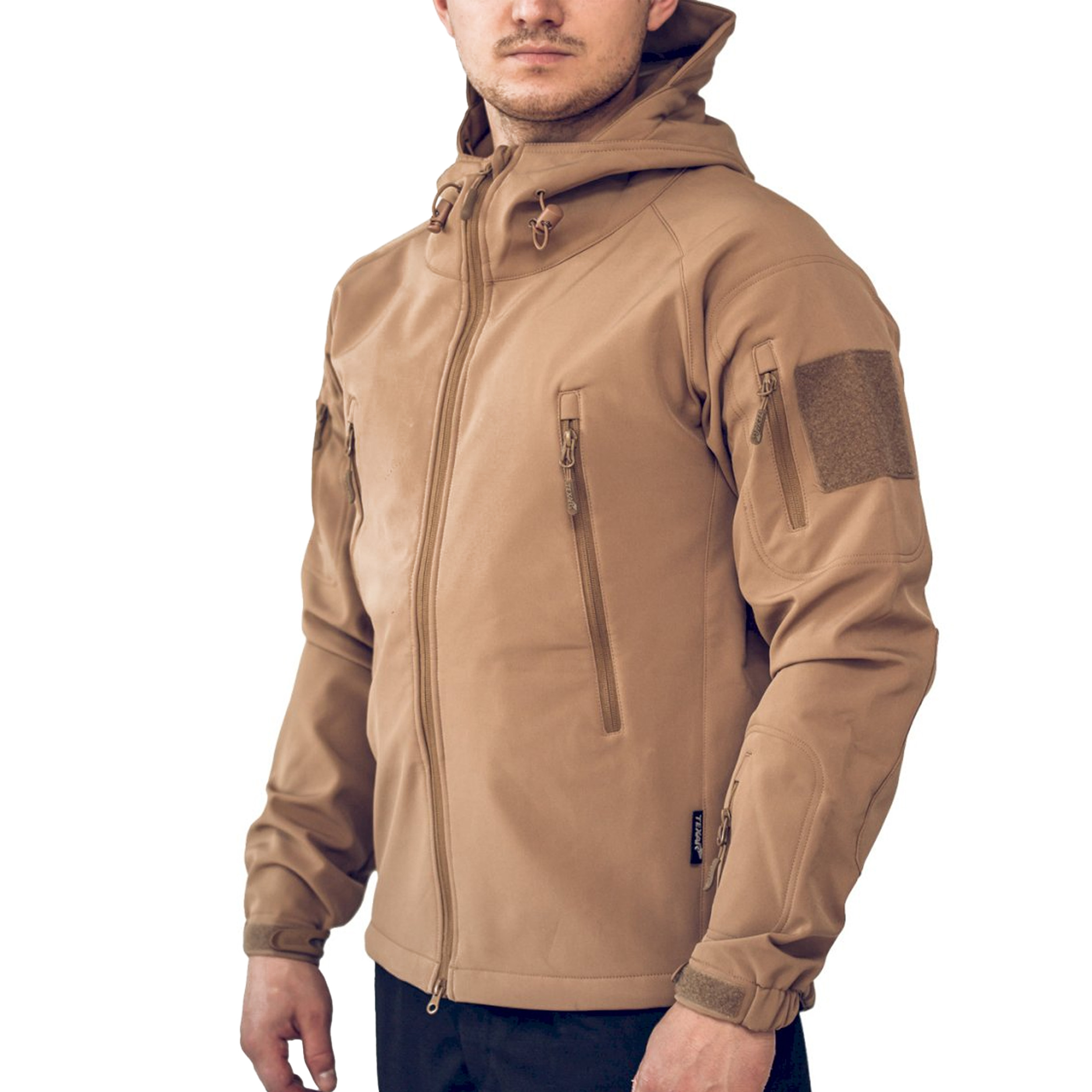 Kurtka męska Texar Falcon Softshell coyote 3XL - obrazek 2