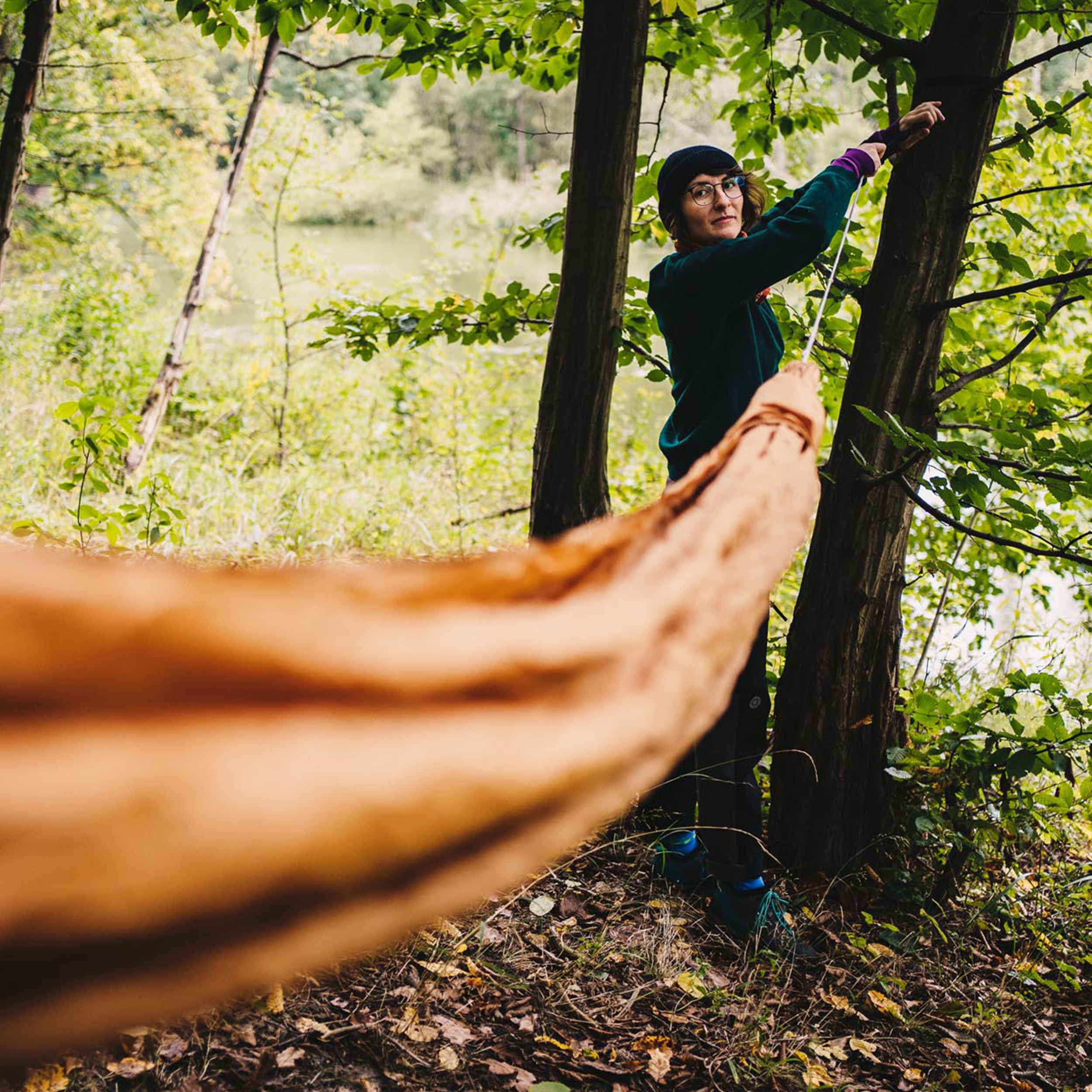 Hamak Lesovik Bystry golden brown - obrazek 5