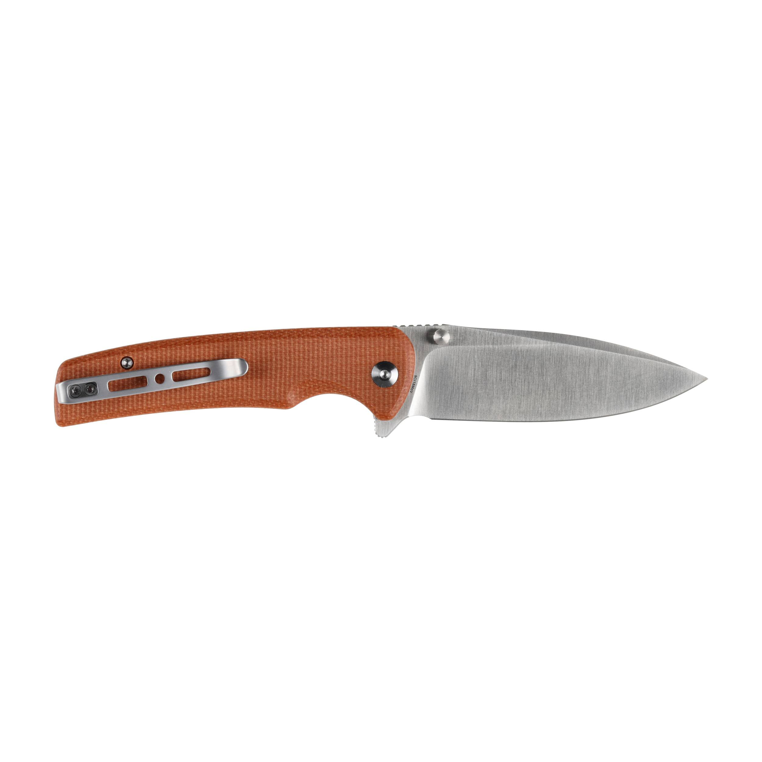 Nóż składany Sencut Sachse S21007-3 brown micarta - obrazek 2