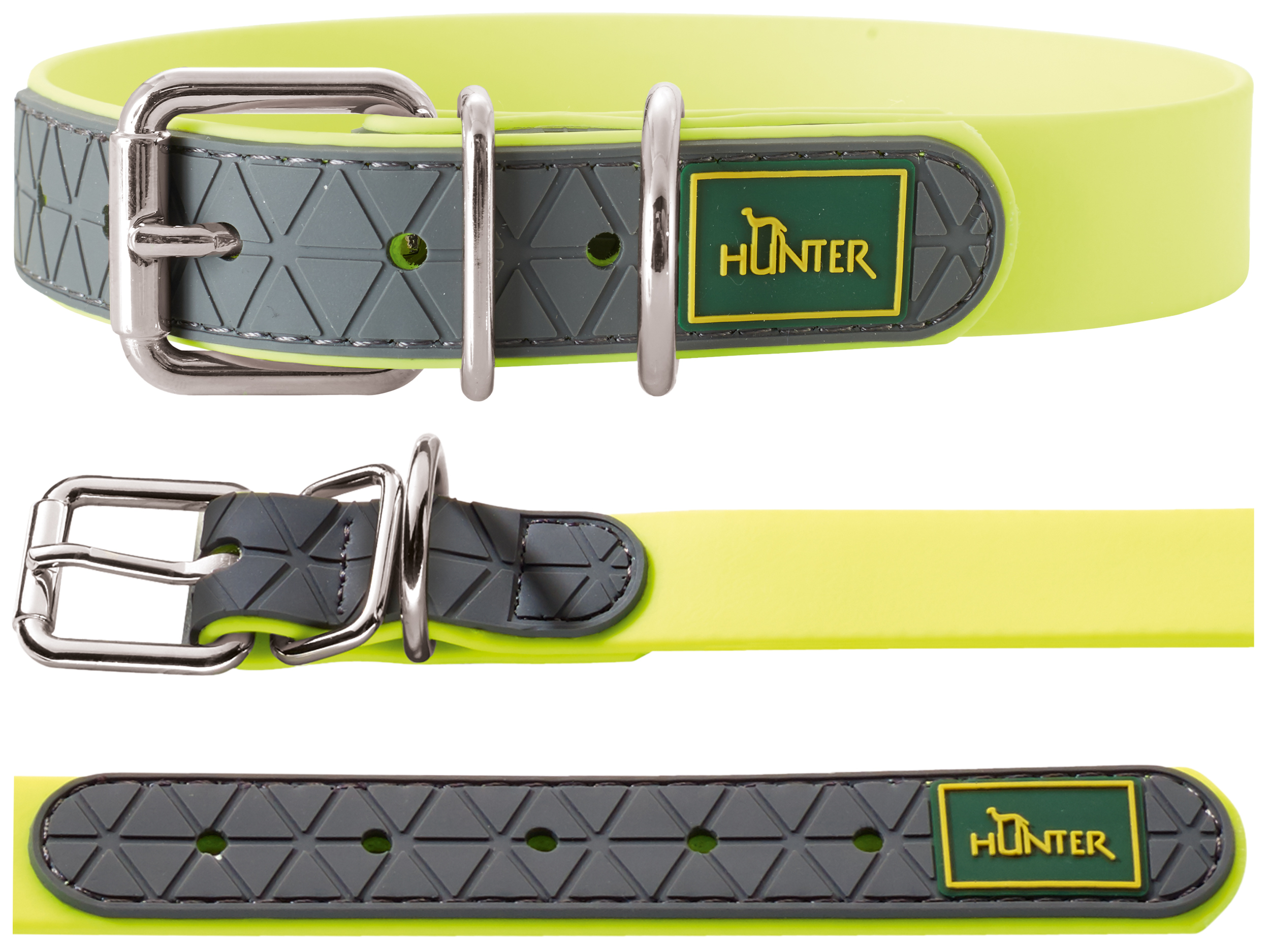 Obroża Convenience 55 neon żółta - obrazek 3