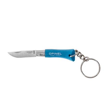 Nóż składany Opinel Colorama 02 brelok inox grab niebieski