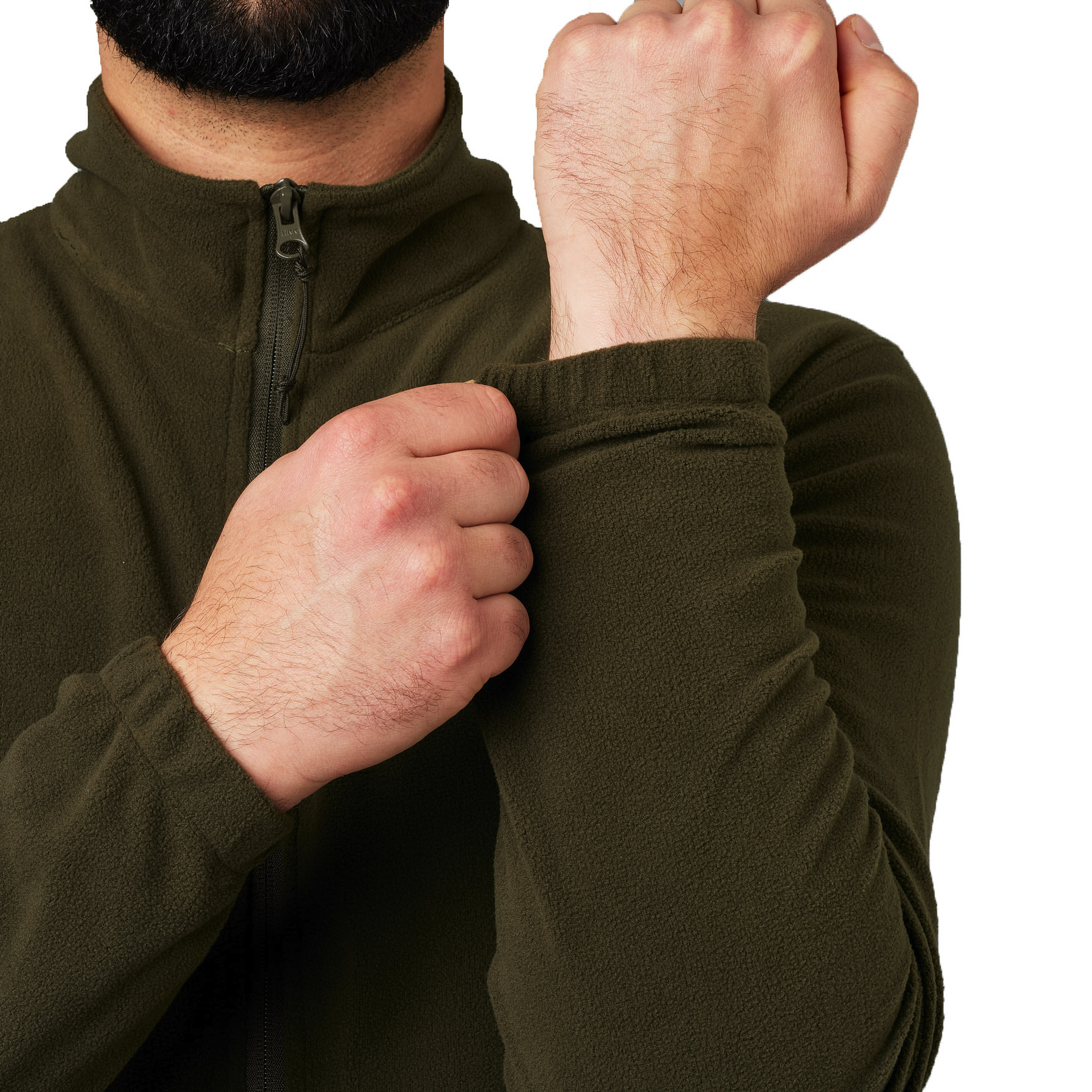 Bluza męska Seeland Benjamin fleece Pine green 5XL - obrazek 4