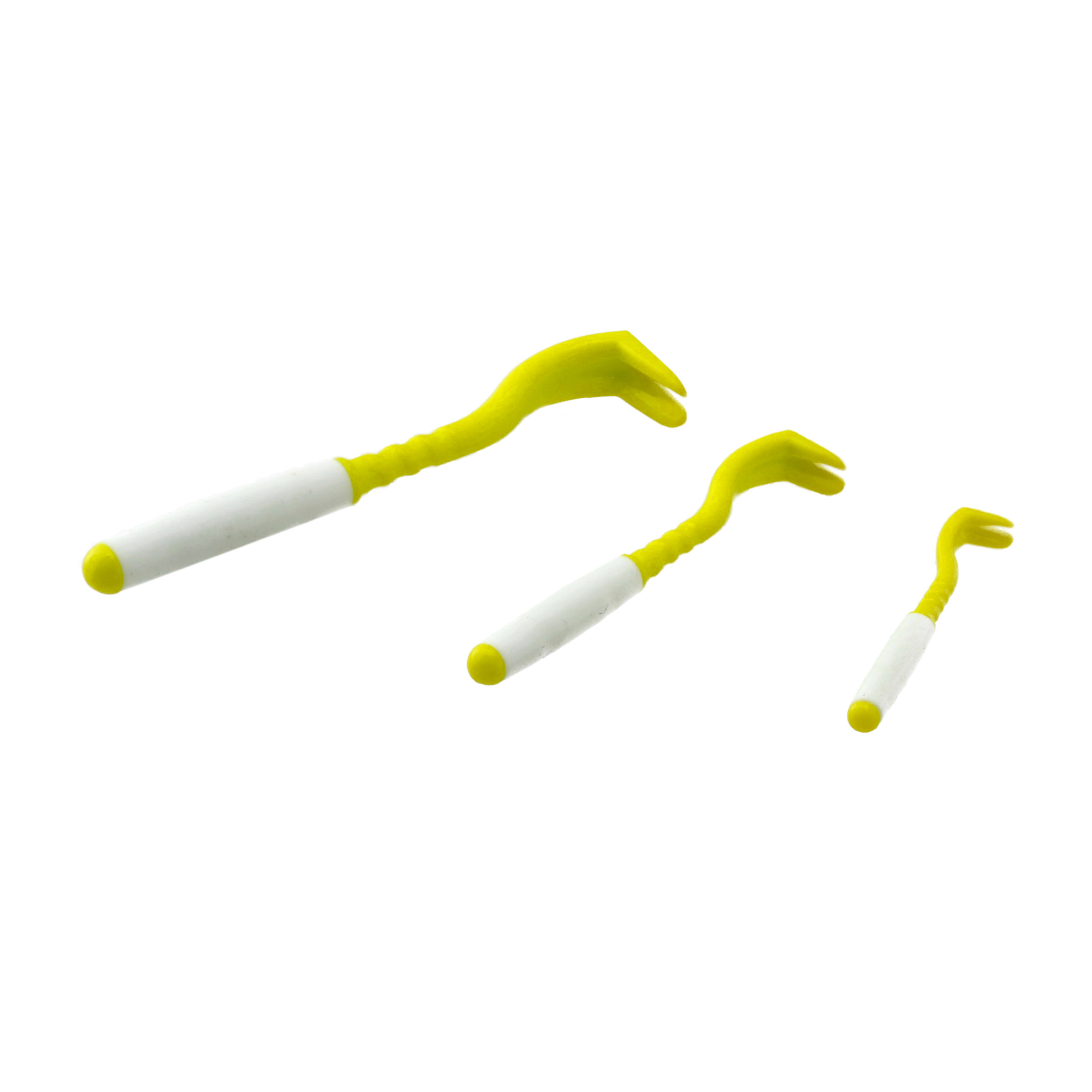 Kleszczołapki przyrząd do usuwania kleszczy Tick Twister® Clipbox Trio z brelokiem, limonkowe 3 szt. - obrazek 3