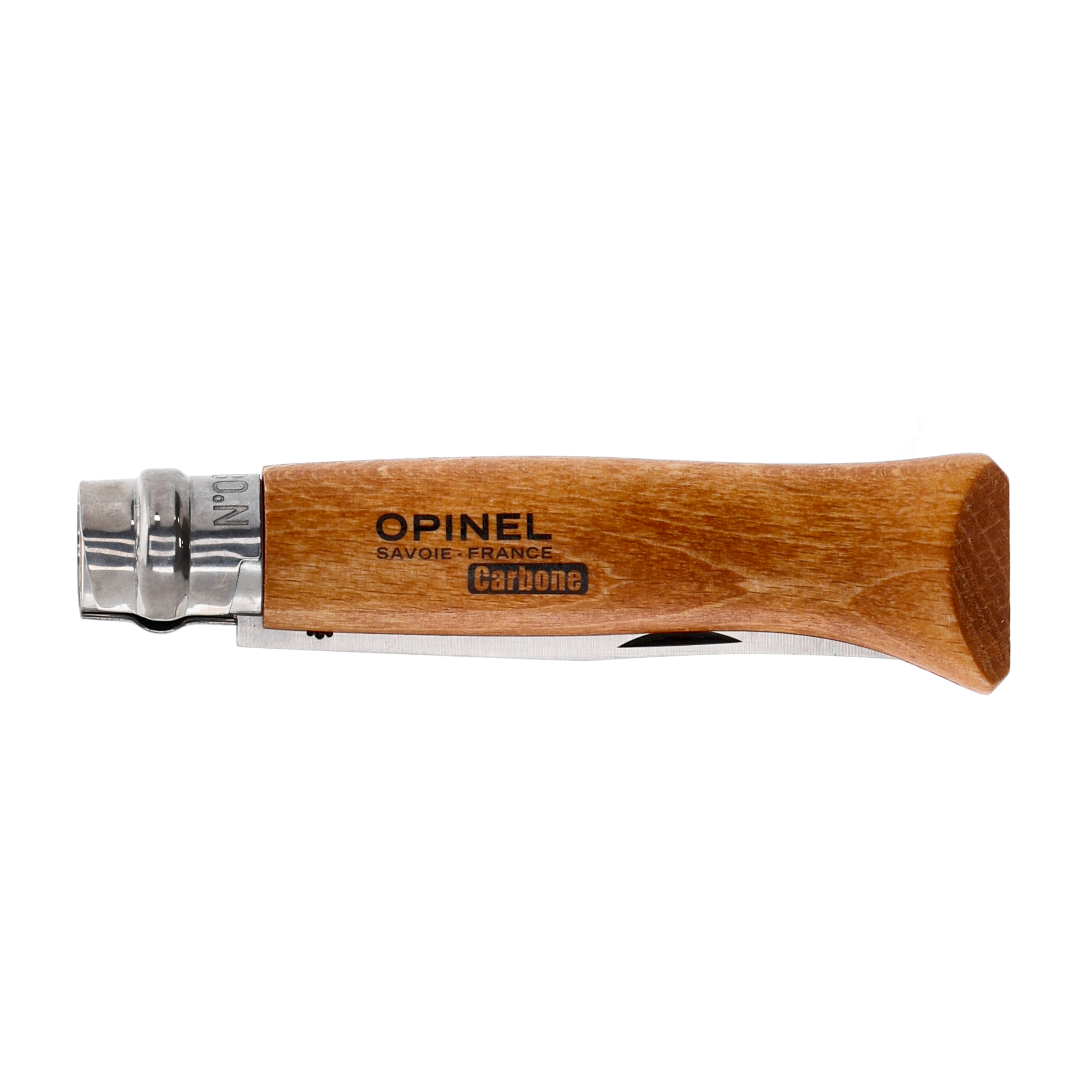 Nóż składany Opinel 8 carbon buk - obrazek 4