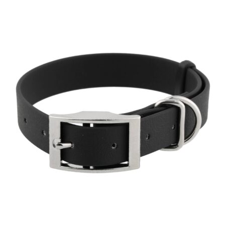 Obroża BioThane 4wild 20mm 27-41 cm czarna