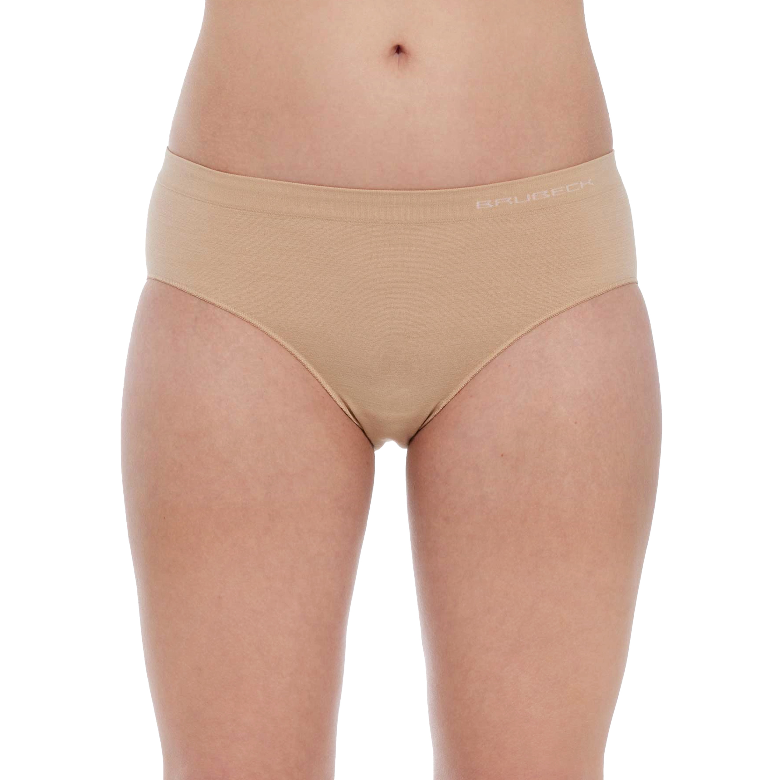 Majtki Brubeck classic COMFORT MERINO damskie beżowe L - obrazek 3