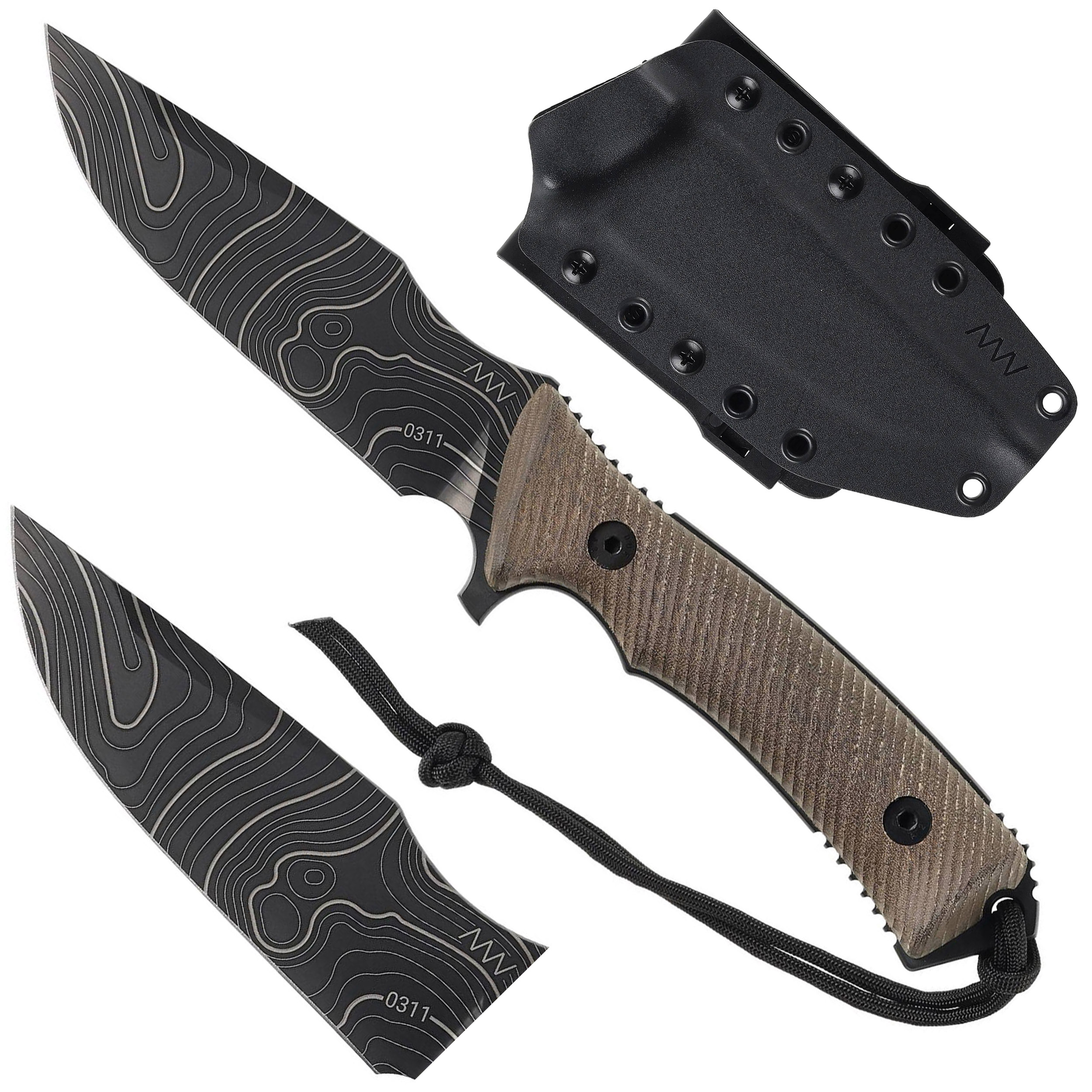 Nóż ANV Knives M311 ANVM311-005 oliwkowy - obrazek 8