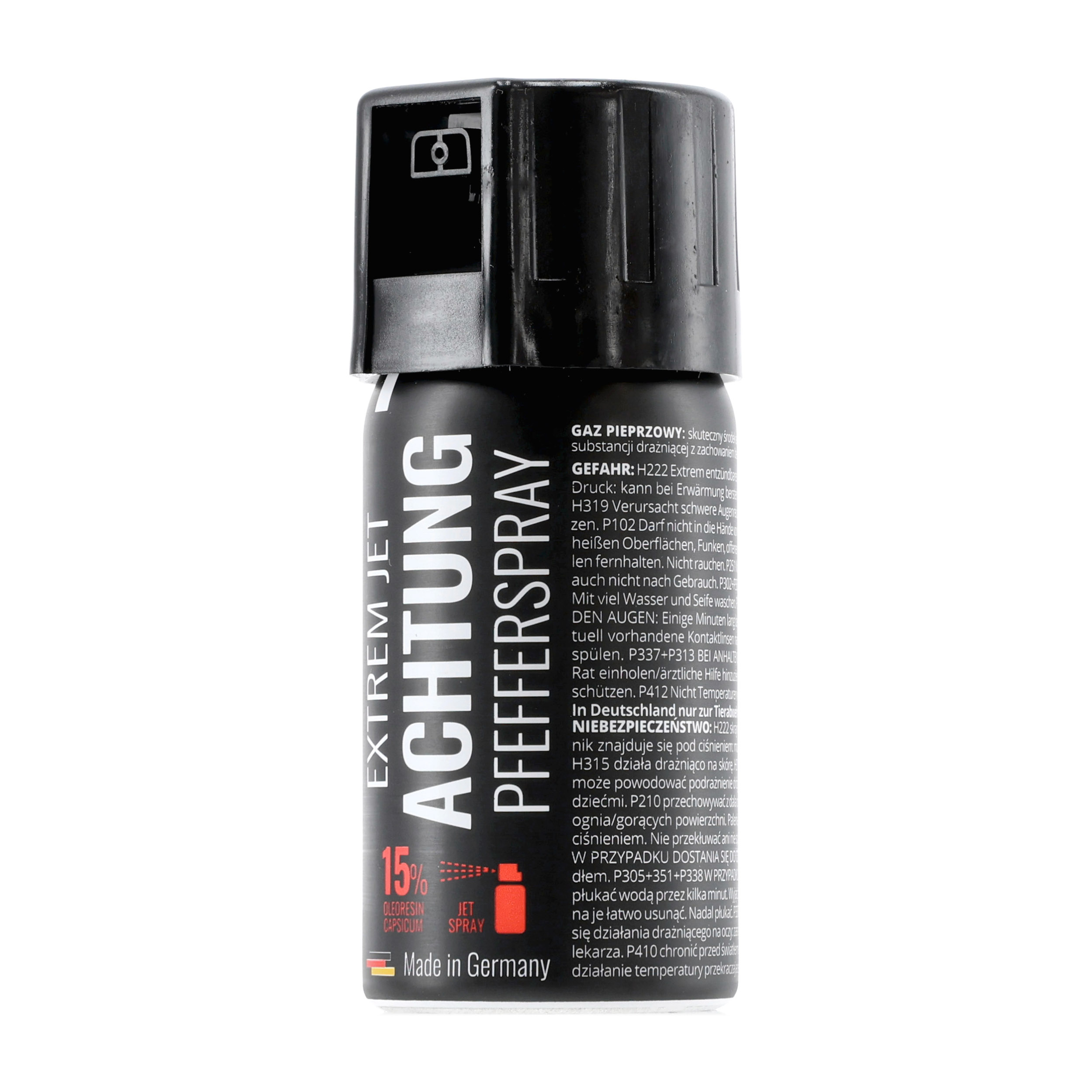 Gaz pieprzowy Achtung eXtrem Jet 15% OC strumień 40 ml - obrazek 5