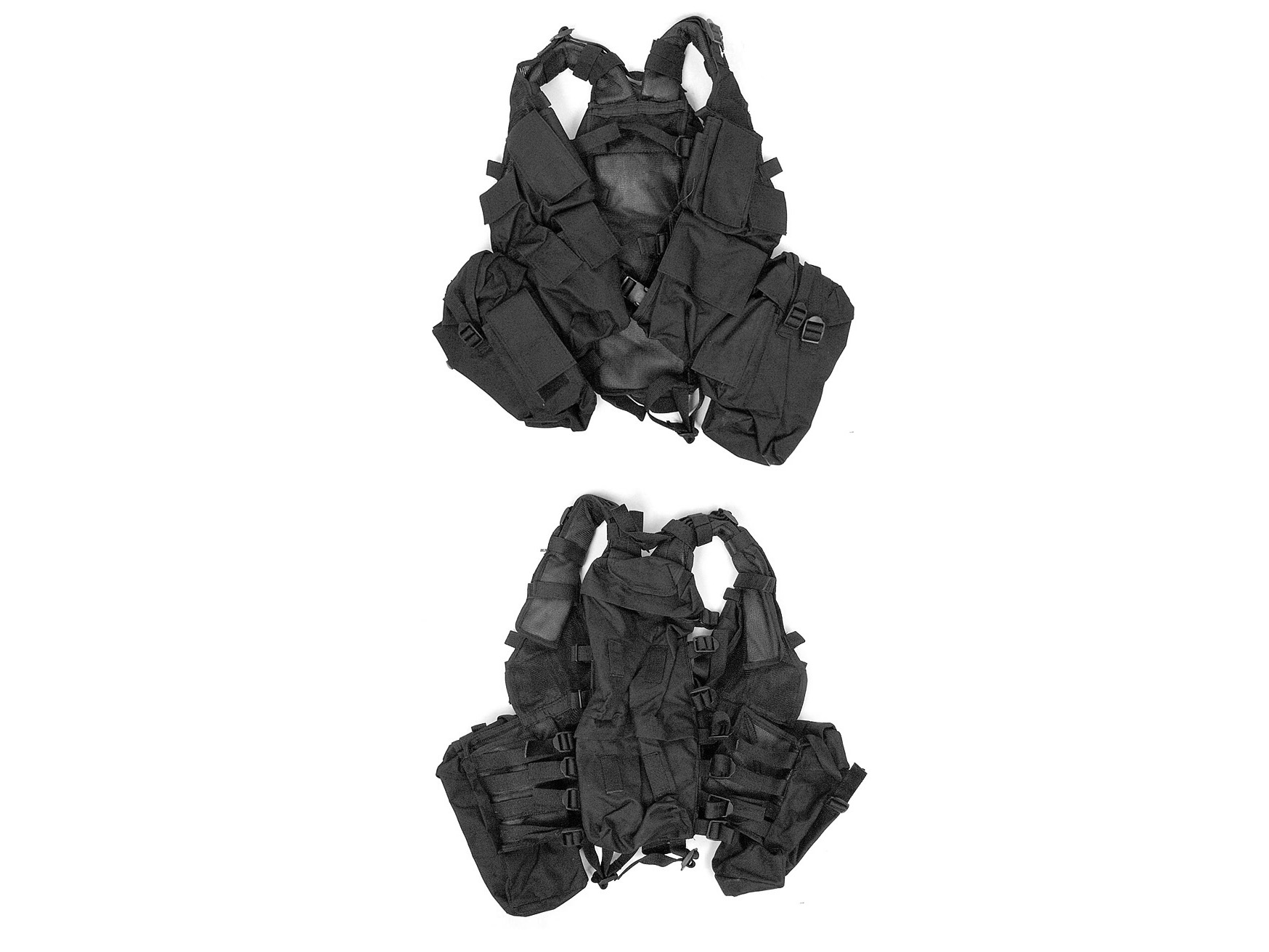 Kamizelka taktyczna MFH - czarna - obrazek 5