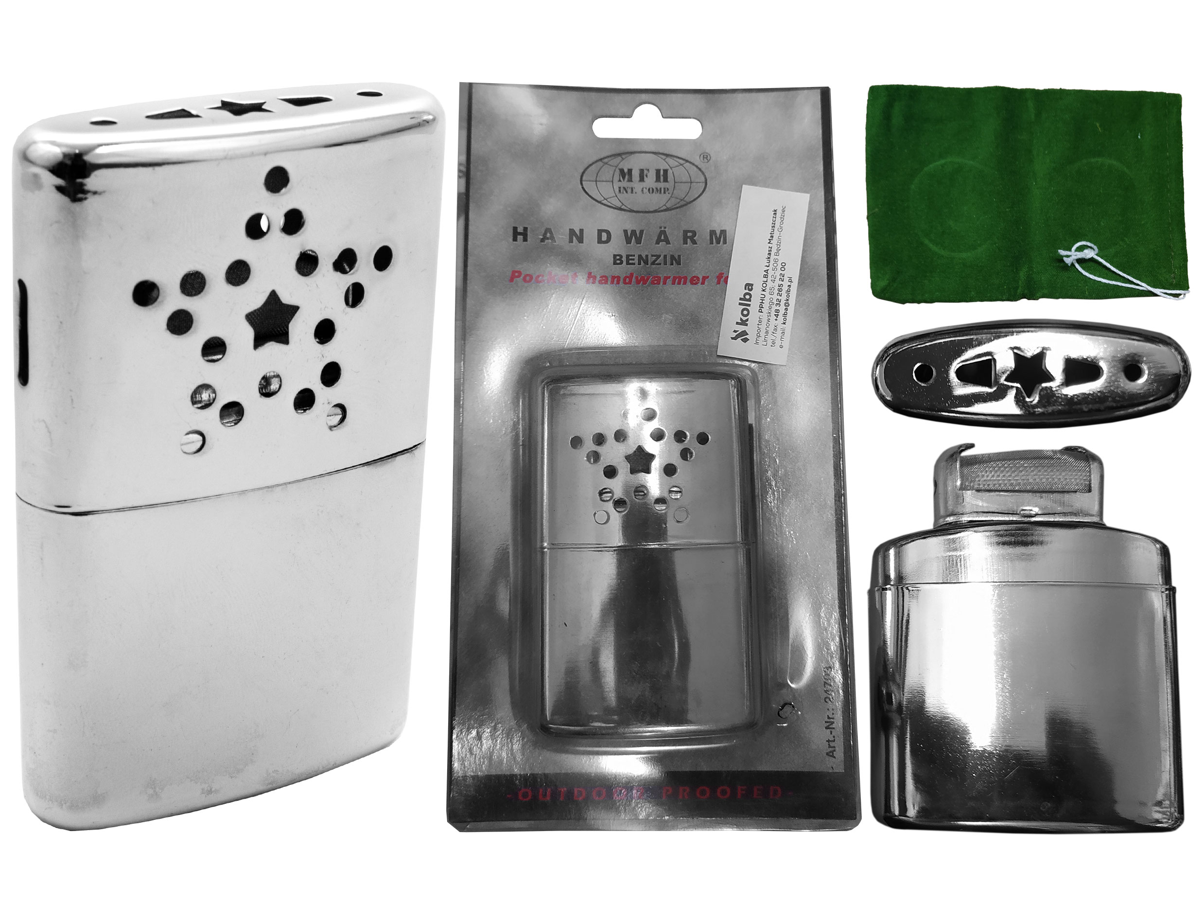 Ogrzewacz do rąk benzynowy MFH - obrazek 5