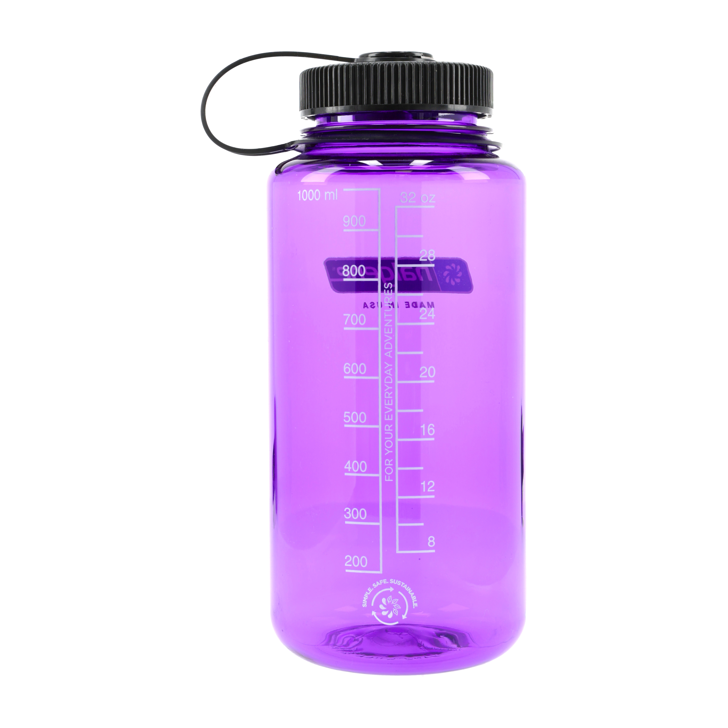 Butelka Nalgene Wide Mouth 1 l Purple - obrazek 2