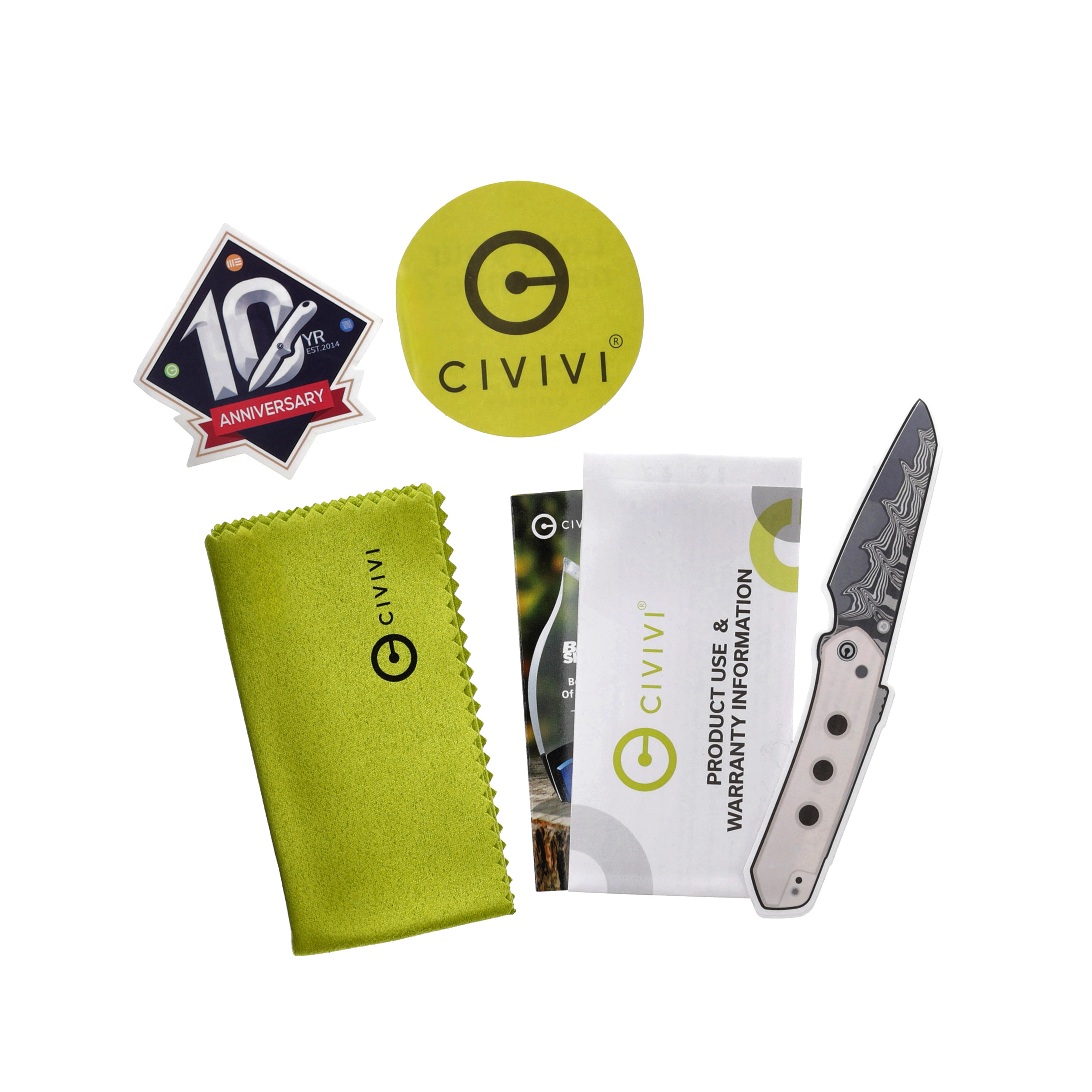 Nóż na szyję Civivi D-Art C21001-2 black - obrazek 6