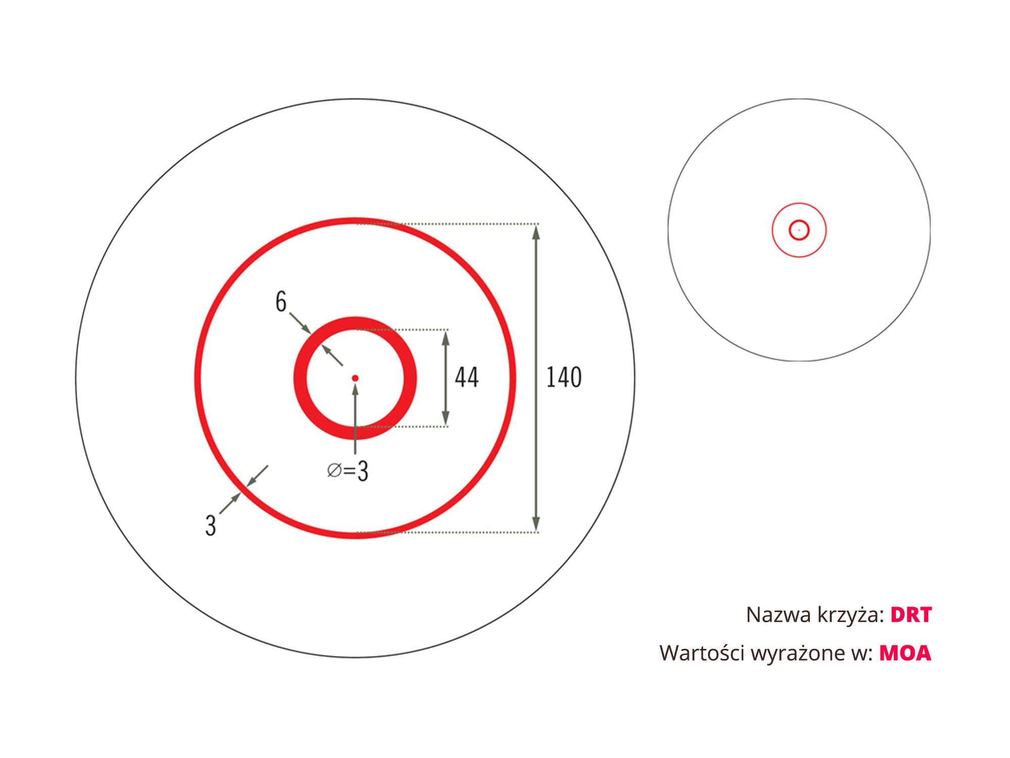 Celownik pryzmatyczny Vortex Spitfire AR 1x Prism Scope - obrazek 2