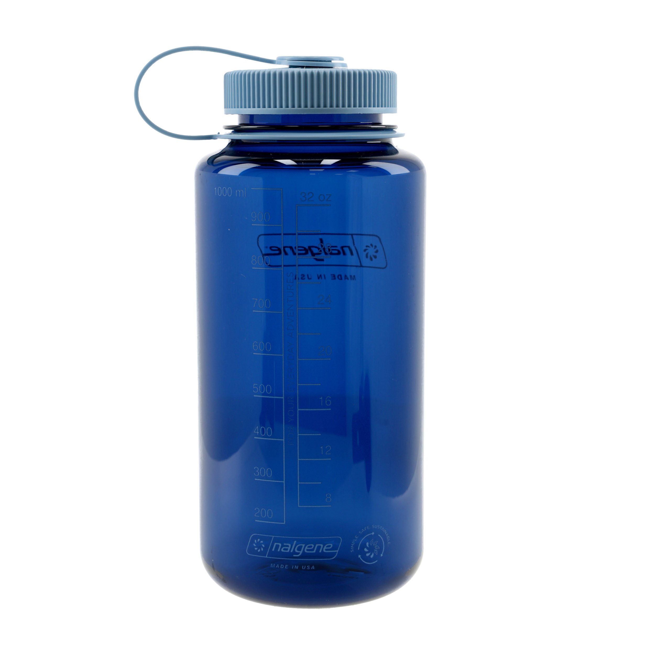 Butelka Nalgene Wide Mouth 1 l Indigo - obrazek 2