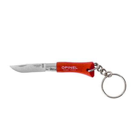 Nóż składany Opinel Colorama 02 brelok inox grab pomarańczowy