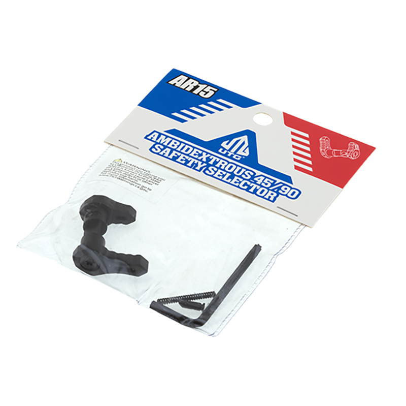 Obustronny selektor ognia Leapers UTG do AR15, czarny - obrazek 4