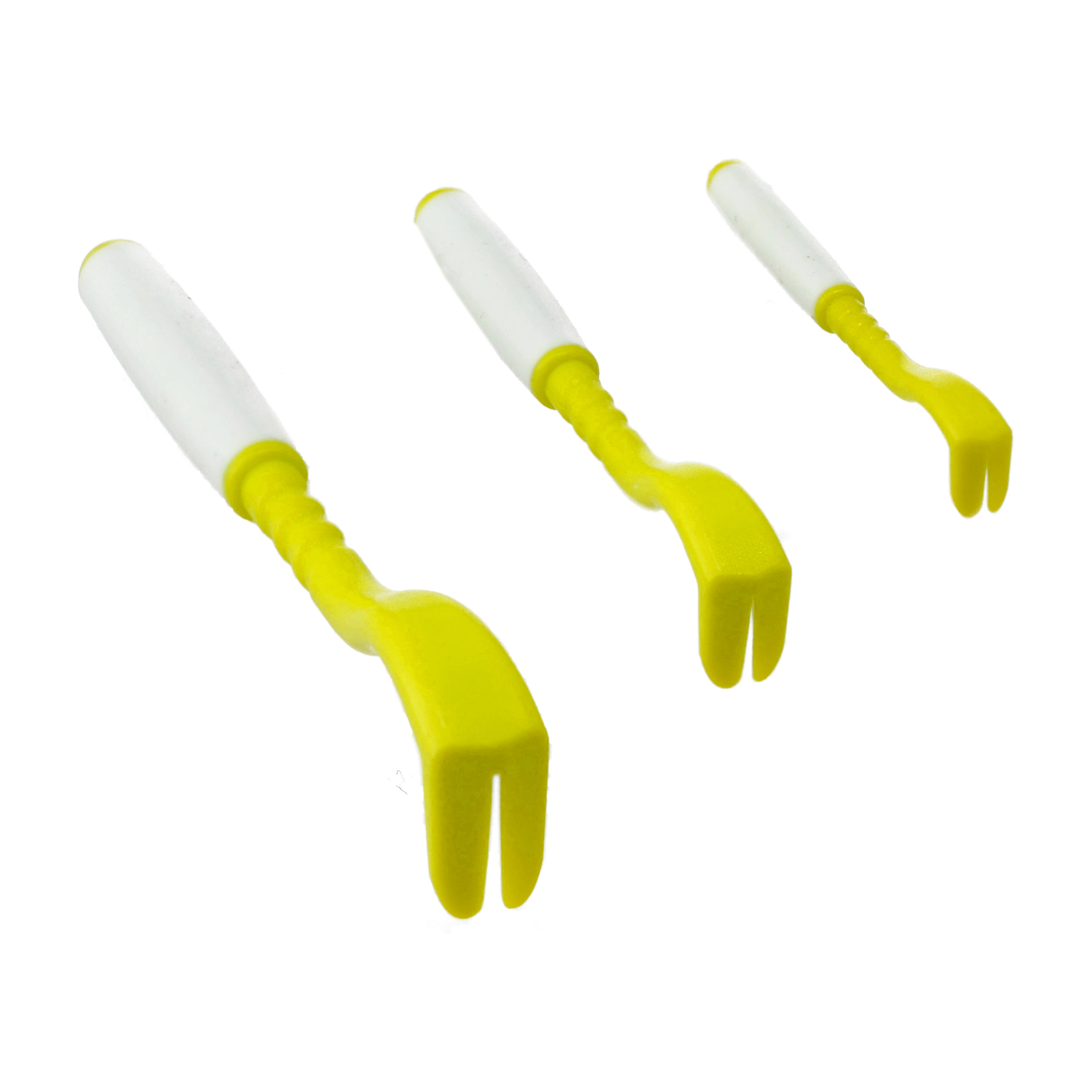 Kleszczołapki przyrząd do usuwania kleszczy Tick Twister® Clipbox Trio z brelokiem, limonkowe 3 szt. - obrazek 2