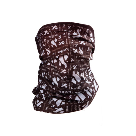 Komin unisex Kolba brązowy