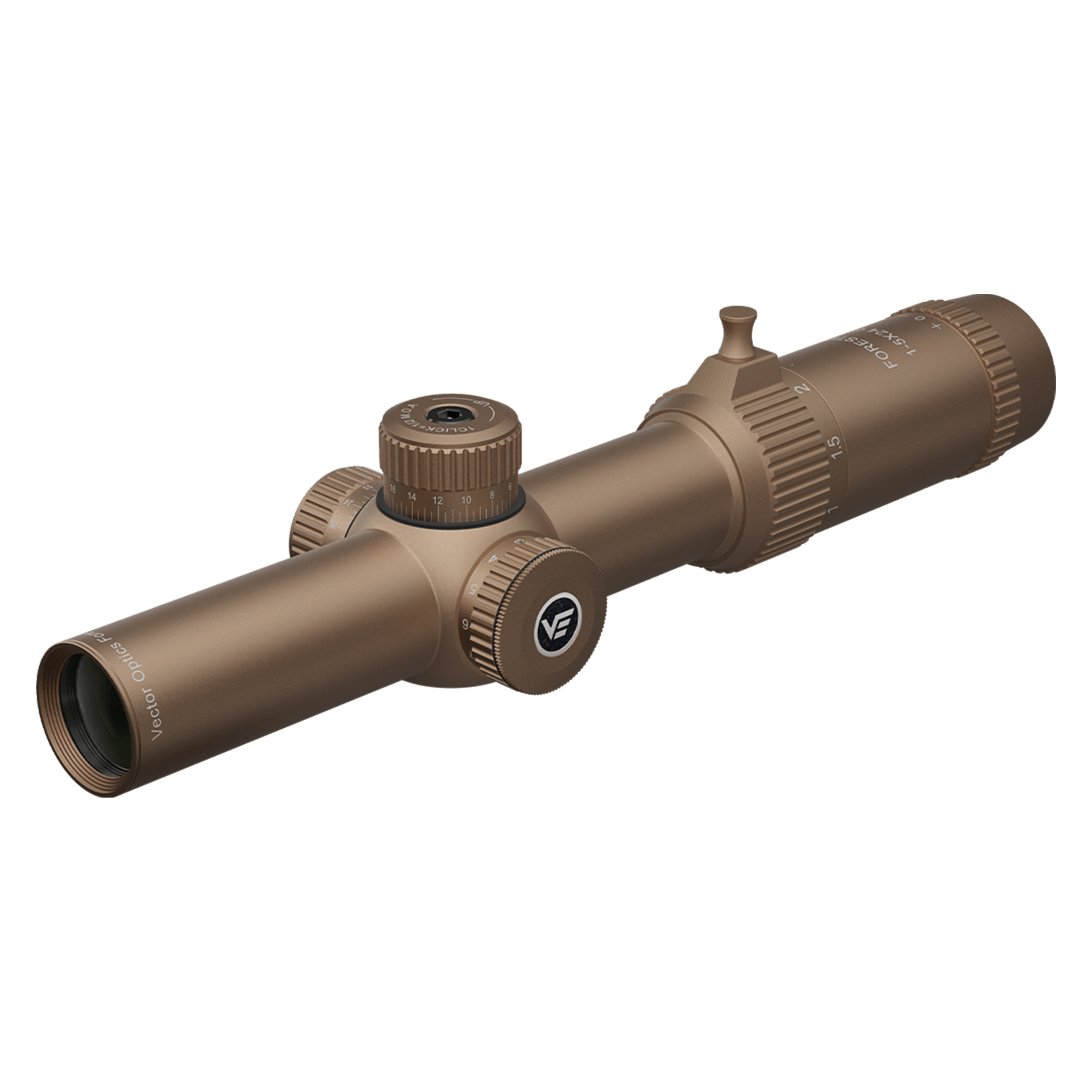 Luneta Vector Optics Forester 1-5x24 FDE SFP 30 mm SCOC-32 - obrazek 3