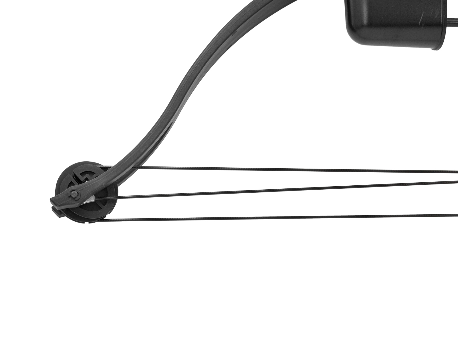 Łuk bloczkowy dla dzieci i młodzieży Poe Lang Druid 20 lb 33" czarny - obrazek 7