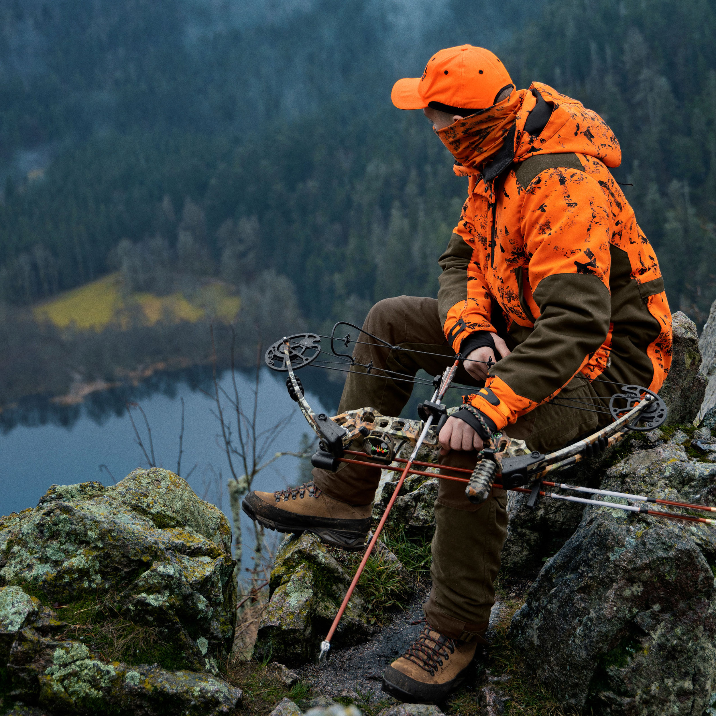 Kurtka męska Seeland Helt Shield InVis orange 50 - obrazek 5