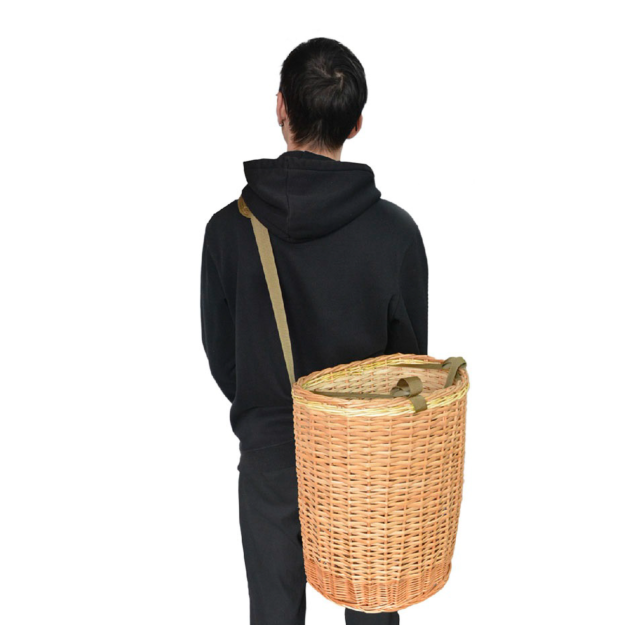 Koszyk wiklinowy na grzyby Acropolis 13 L - obrazek 4