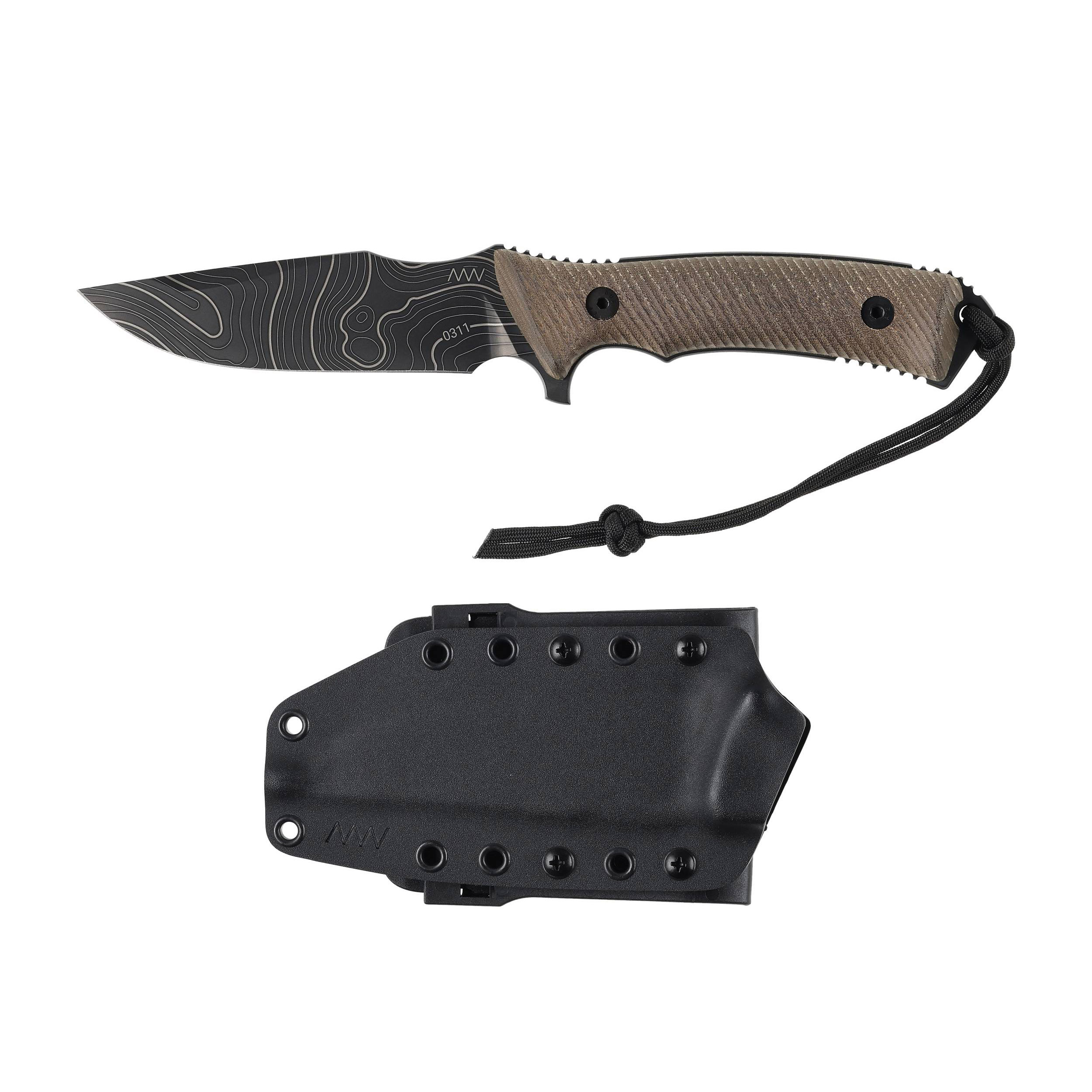 Nóż ANV Knives M311 ANVM311-005 oliwkowy - obrazek 4