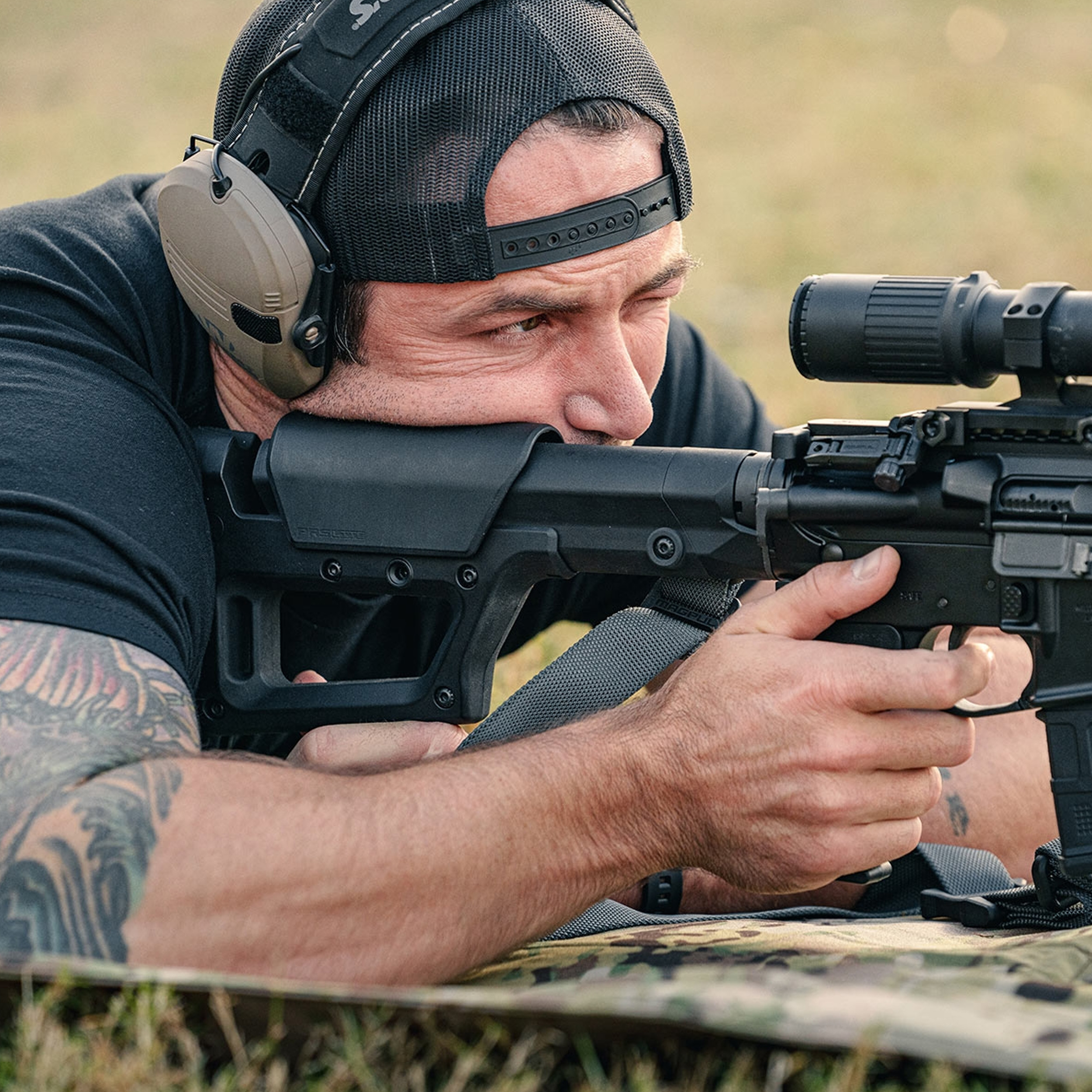 Kolba Magpul PRS Lite precyzyjnie regulowana do AR10 / AR15 / M4 / M16 / M110 / SR25 czarna MAG1159-BLK - obrazek 5