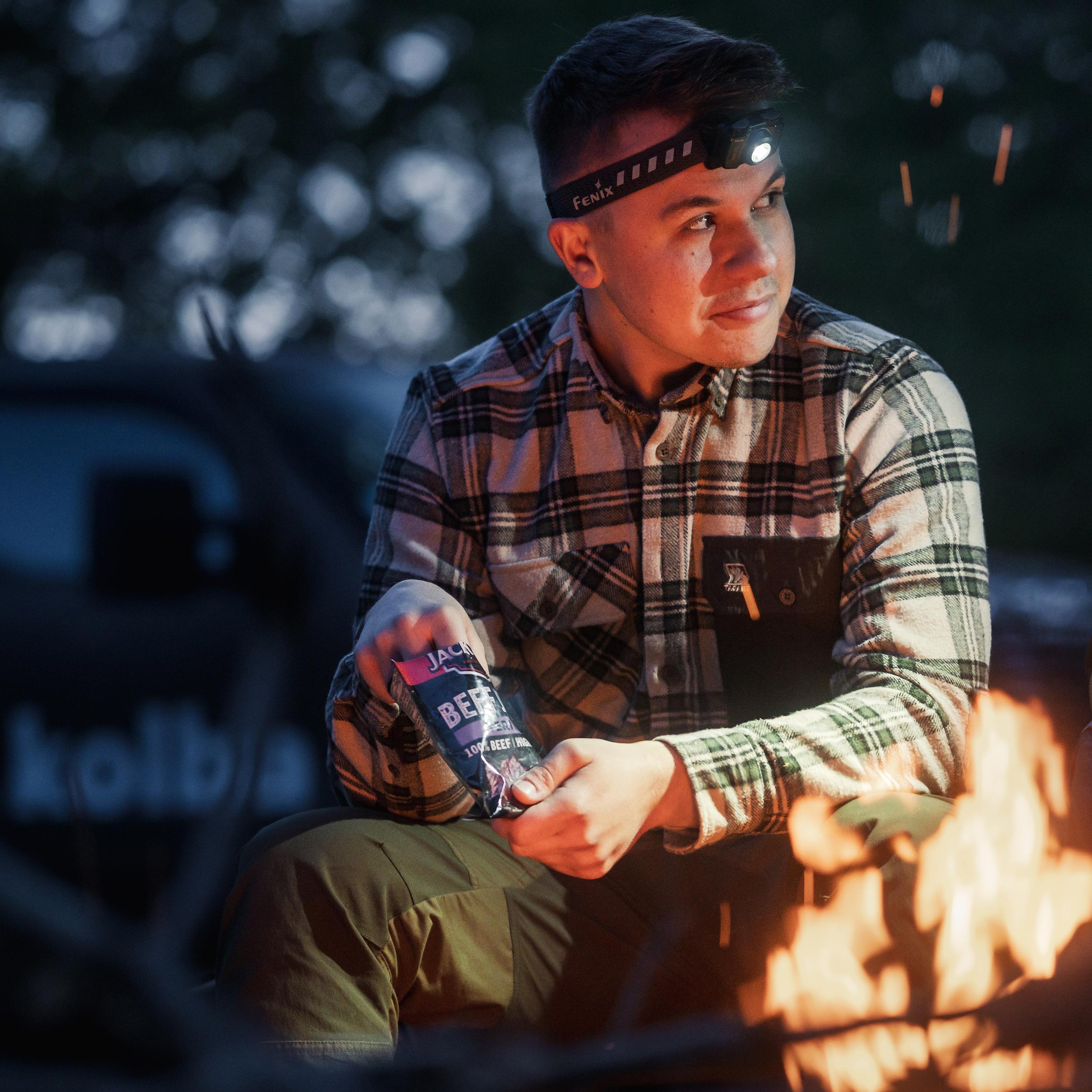 Koszula męska Tagart Alaska, flanelowa, beżowa w zieloną kratę 3XL - obrazek 5