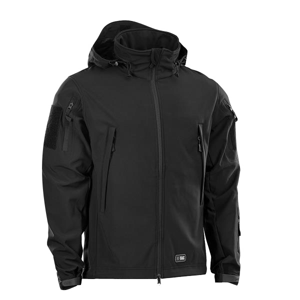 Kurtka męska M-Tac Soft Shell XL czarna - obrazek 4