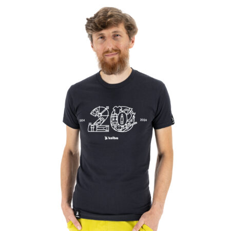 Koszulka unisex Kolba 20-ste Urodziny grafitowa 2XL