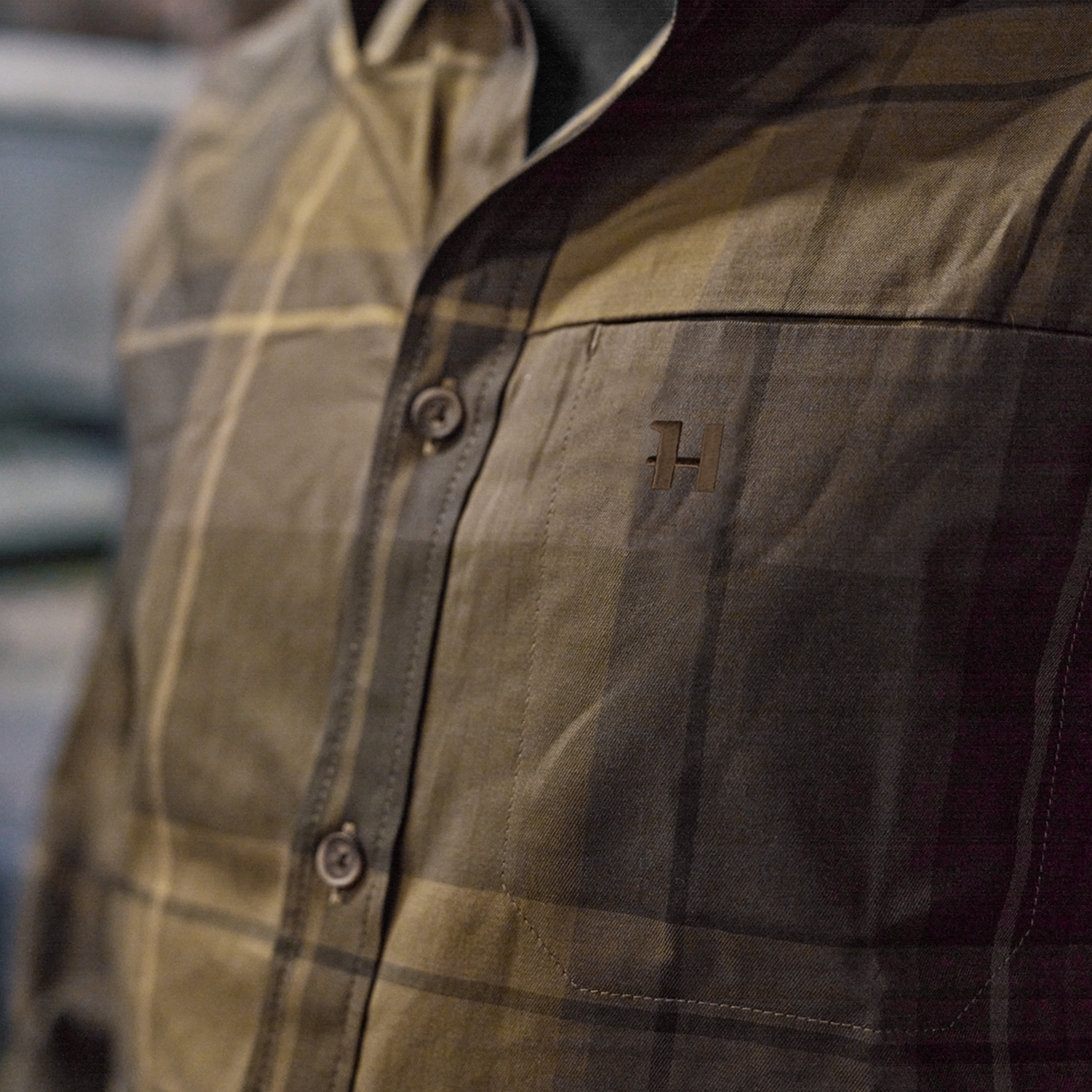 Koszula Harkila Akse Willow green check 3XL - obrazek 6