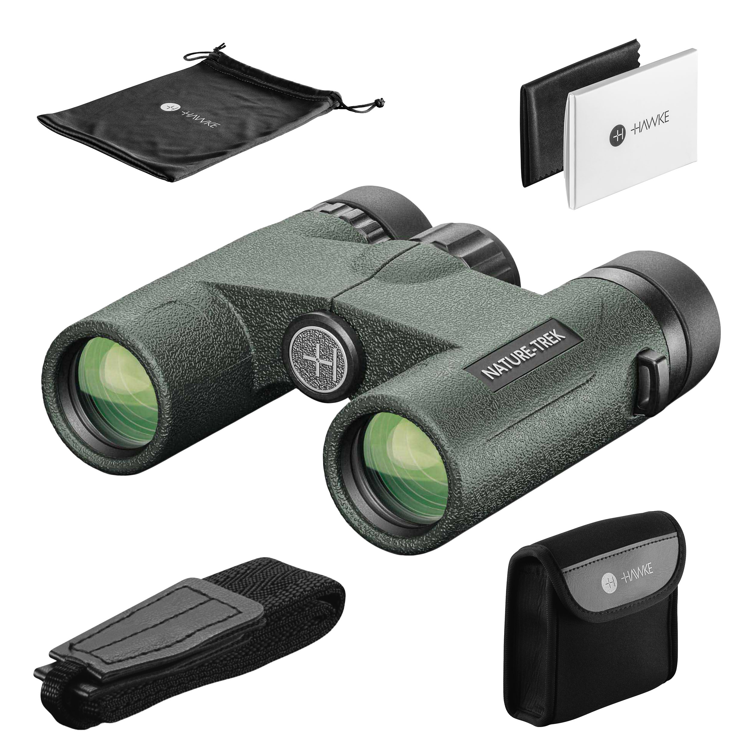 Lornetka Hawke Nature Trek Compact 8x25 zielona - obrazek 8