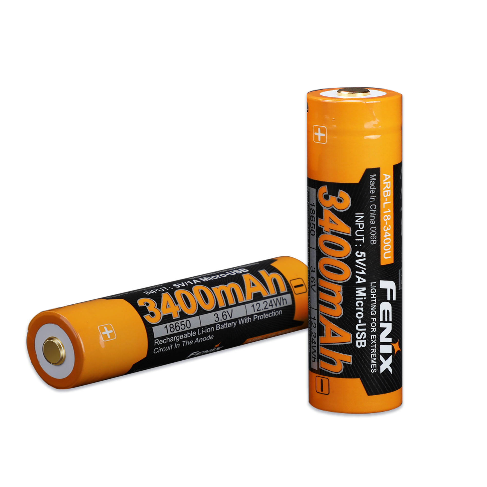 Akumulator Fenix USB ARB-L18U (18650 3400 mAh 3,6 V) - obrazek 2