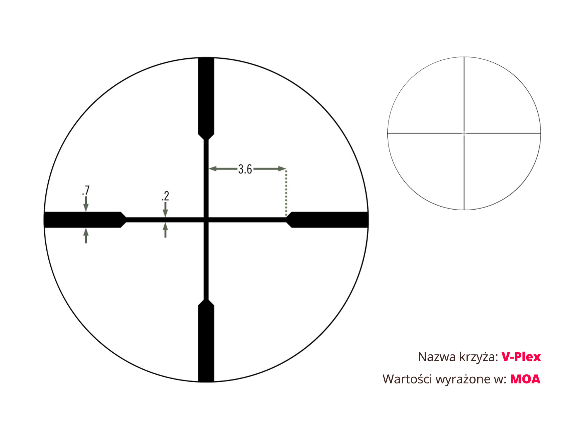 Luneta celownicza Vortex Diamondback 4-12x40 1'' BDC MOA - obrazek 8