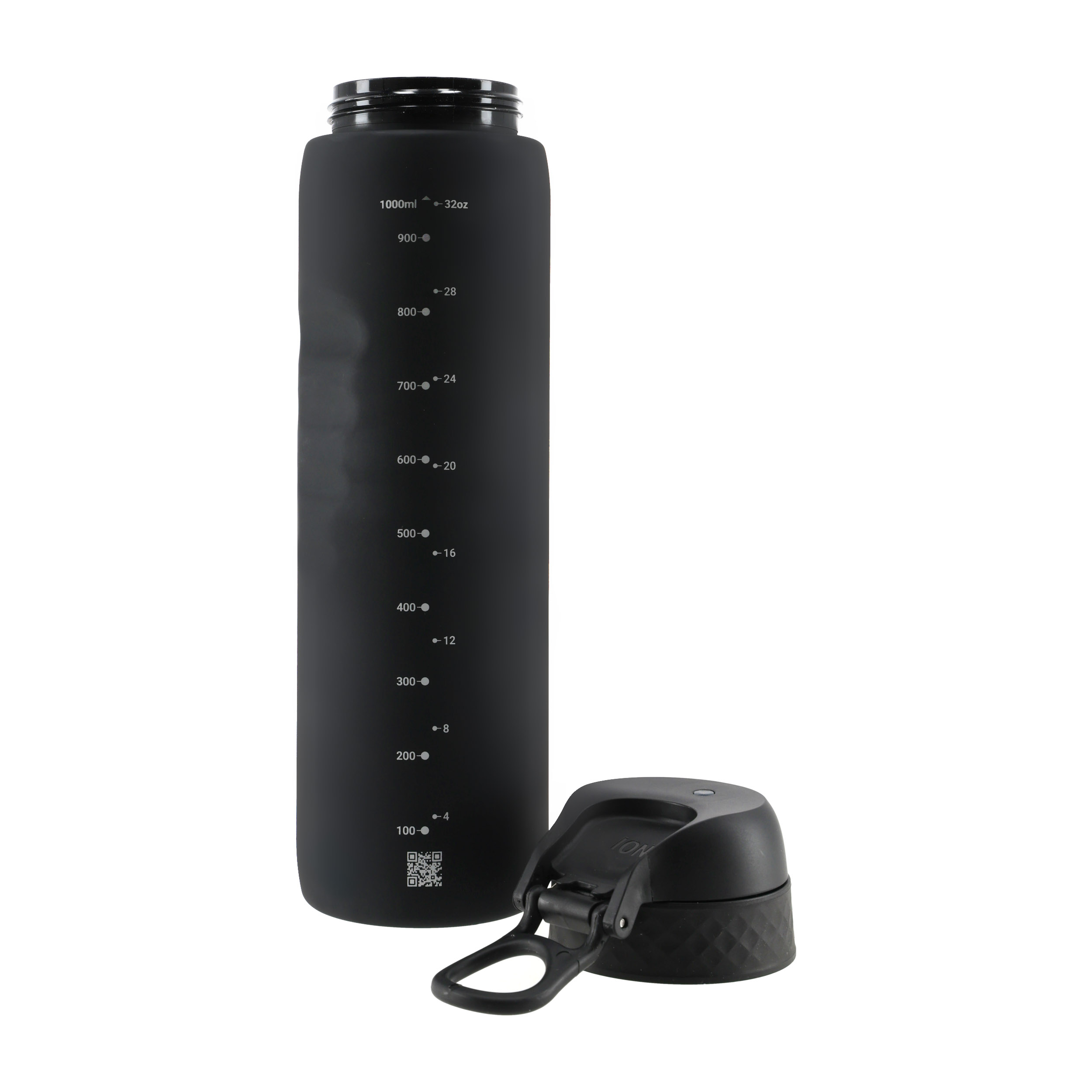 Bidon sportowy ION8 1000 ml carbon - obrazek 4