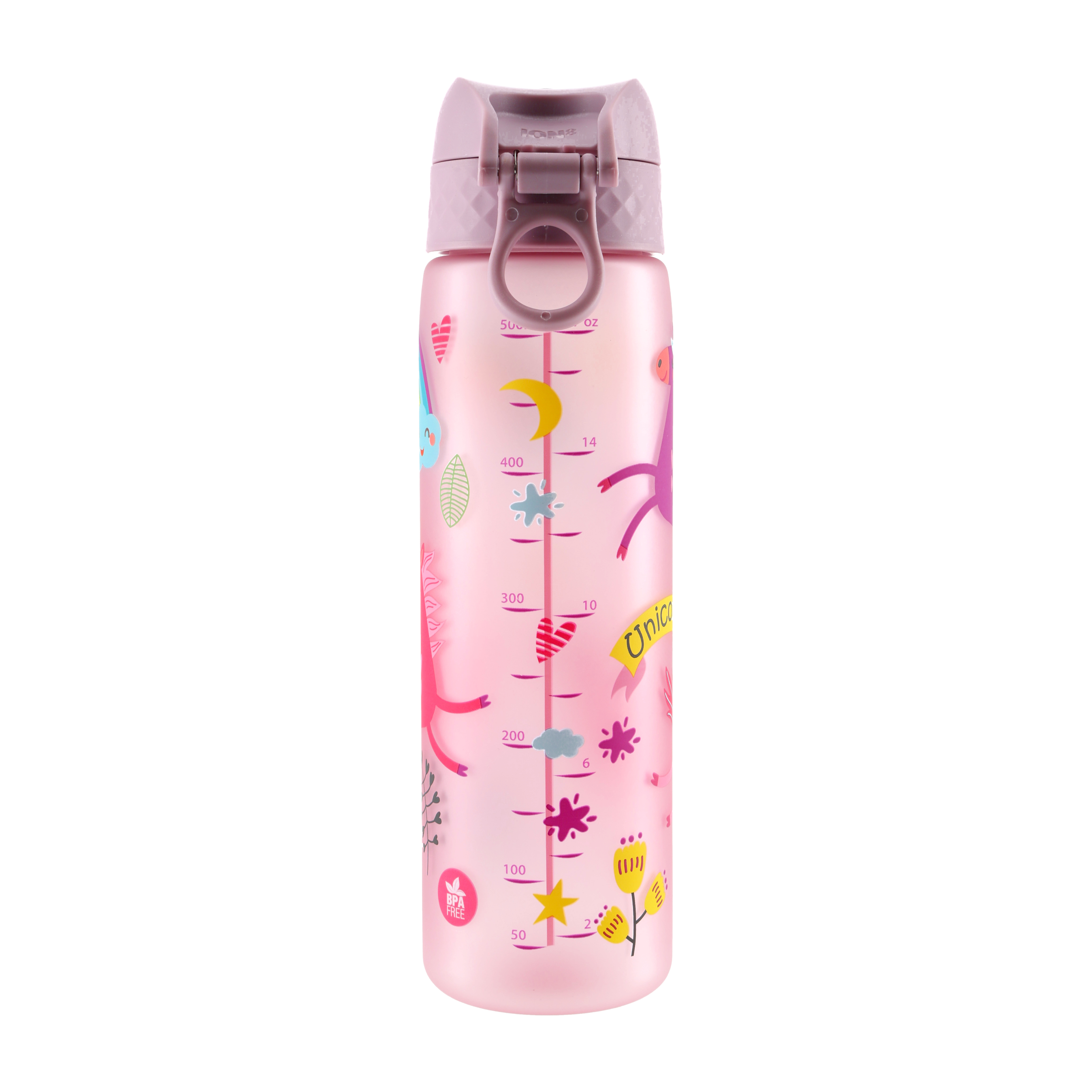 Bidon ION8 500 ml Jednorożec - obrazek 2
