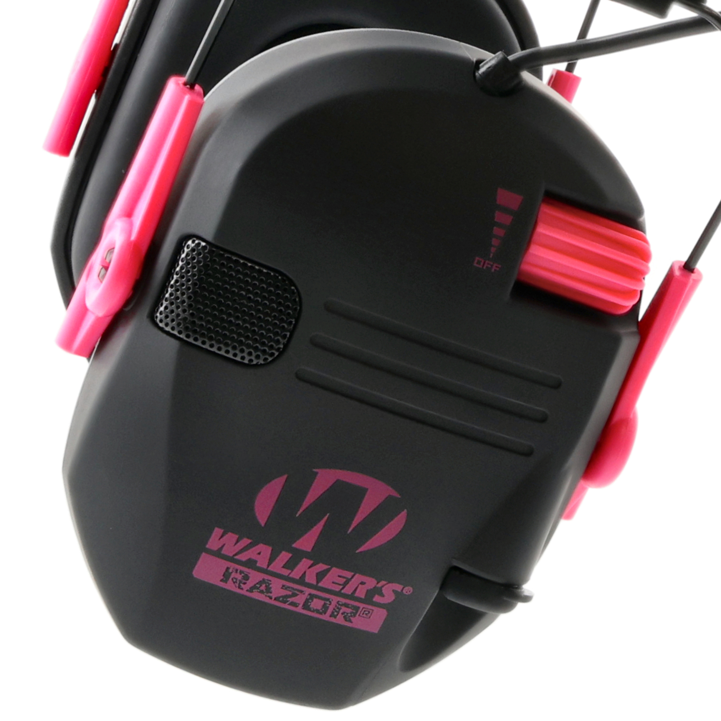 Aktywne ochronniki słuchu Walker's Razor Slim różowe GWP-RSEM-PNK - obrazek 7