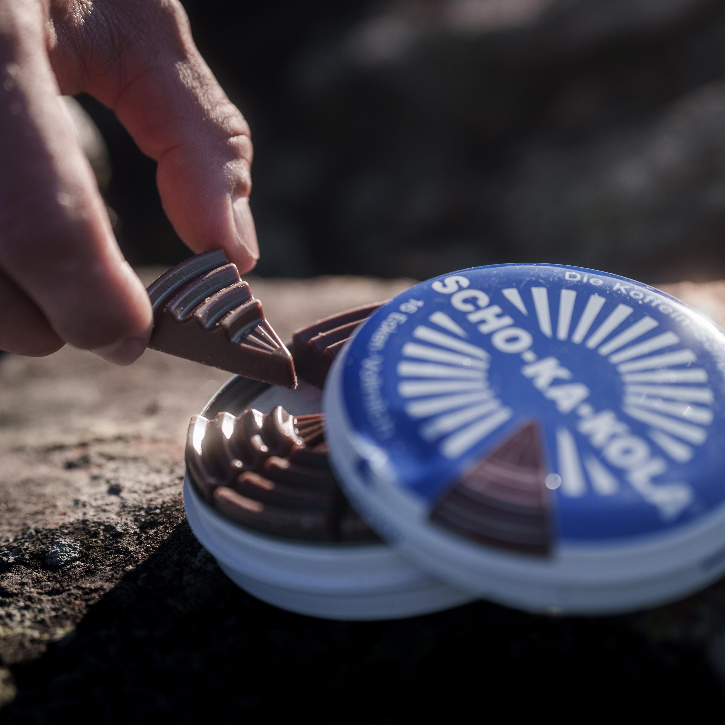 Czekolada Scho-Ka-Kola mleczna z kofeiną 100 g - obrazek 2