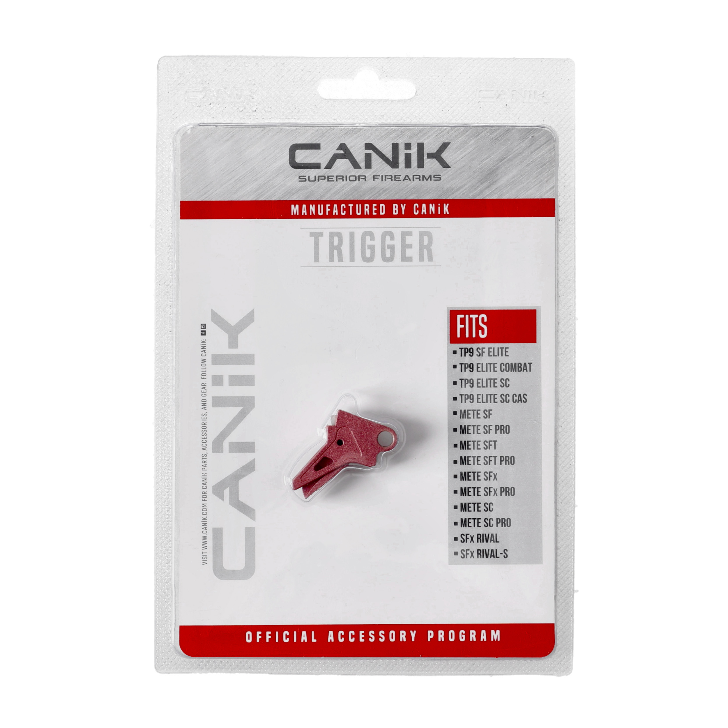 Aluminiowy spust Canik Advanced 90 stopni light bronze MMAC-639 - obrazek 5