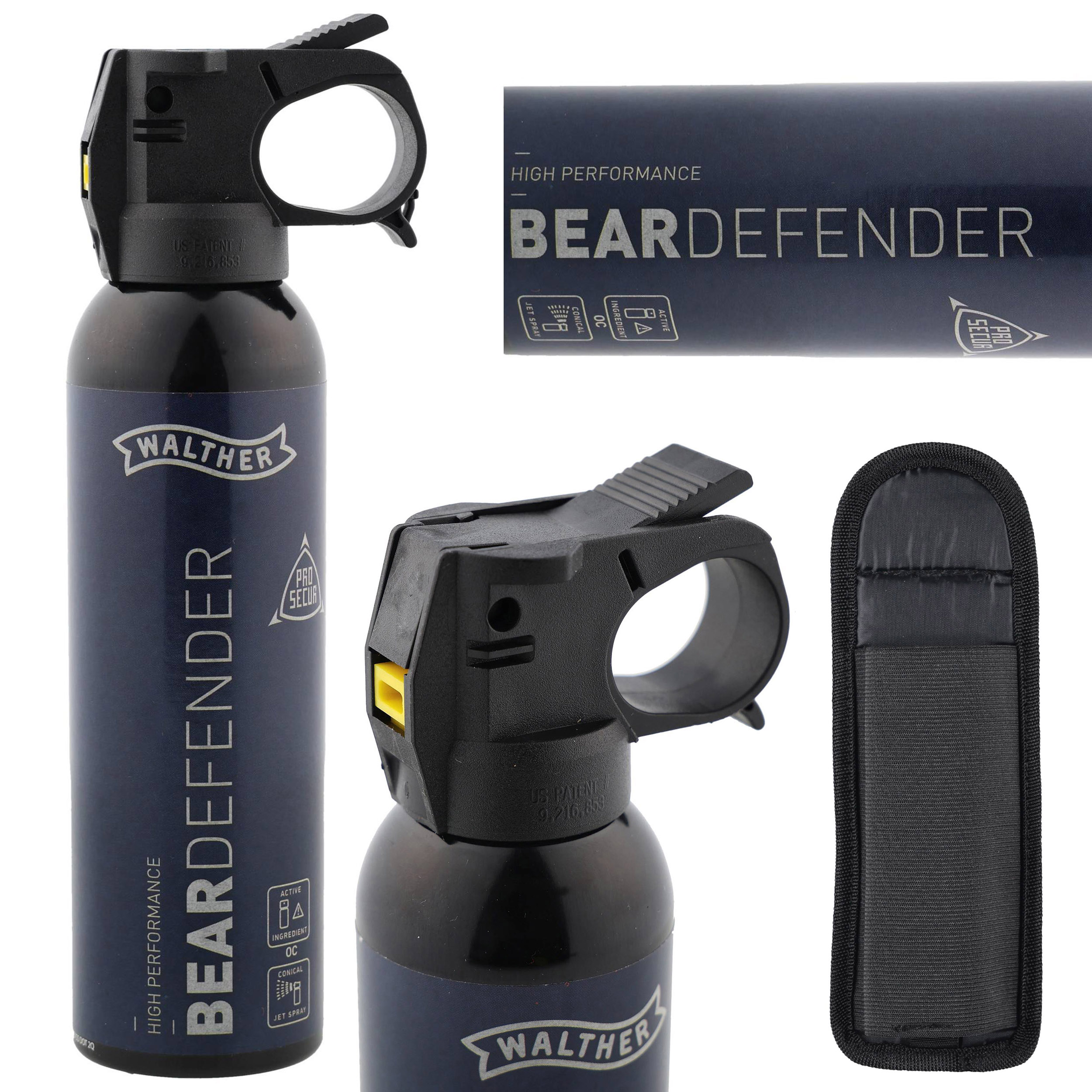 Gaz pieprzowy na niedźwiedzie i wilki Walther Pro Secur Bear stożek 225 ml - obrazek 6