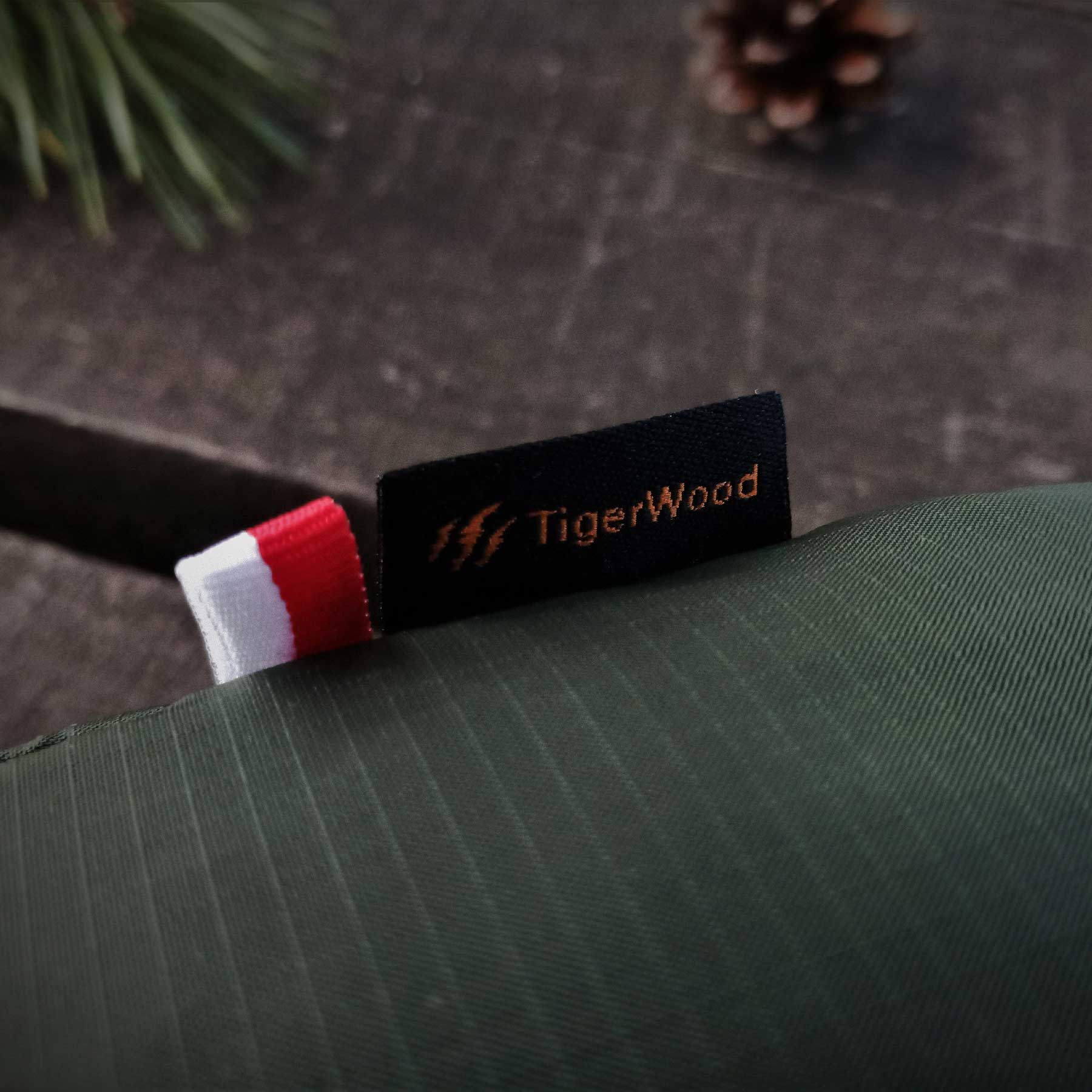 Hamak TigerWood Ważka V2 long z moskitierą zielony - obrazek 3