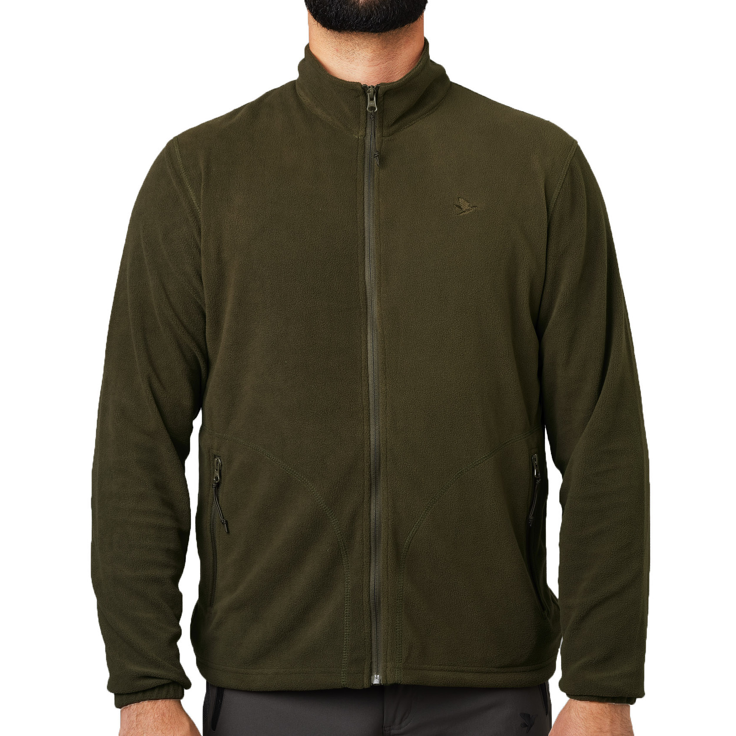 Bluza męska Seeland Benjamin fleece Pine green 3XL - obrazek 6